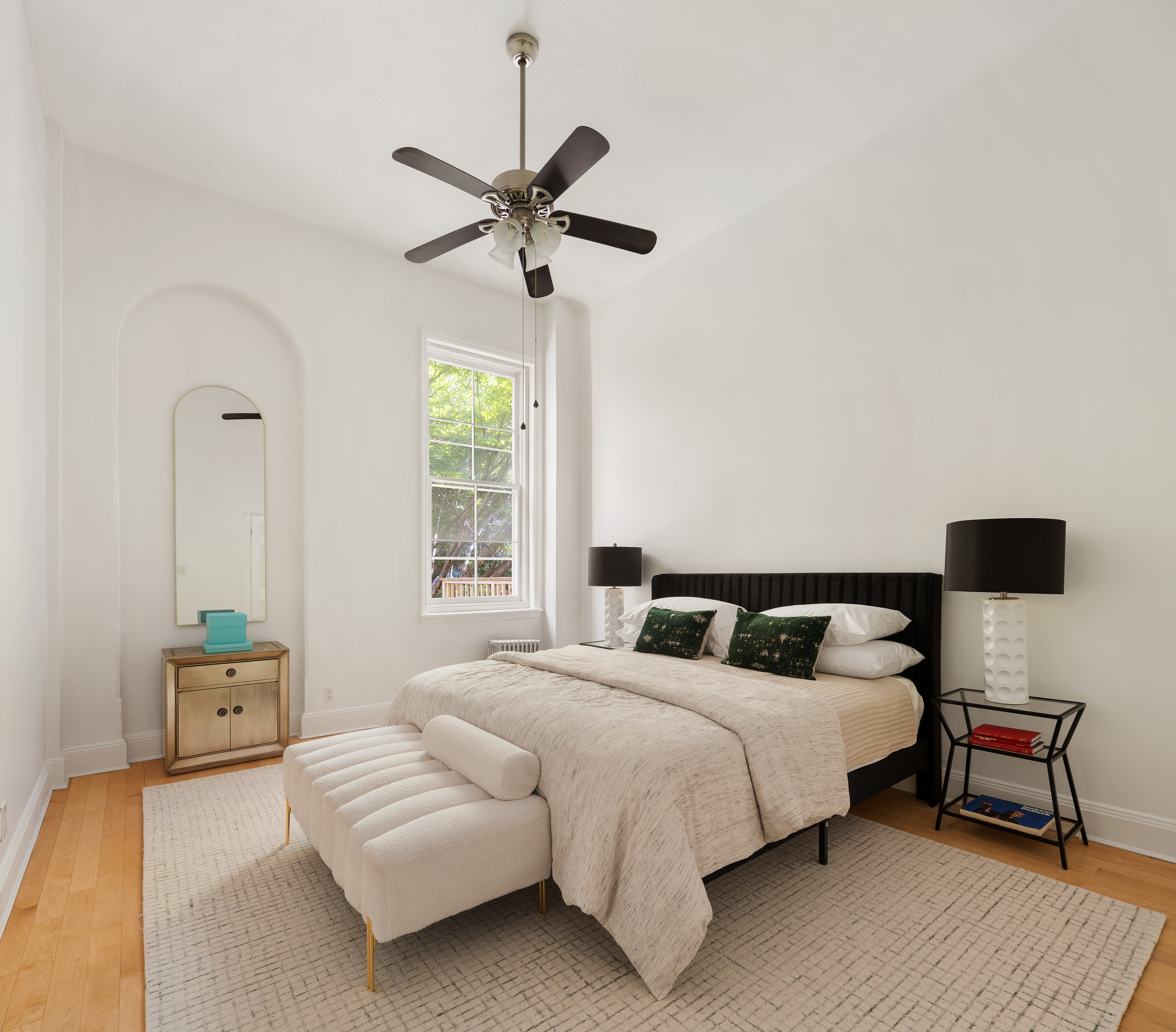 51 South Portland Avenue Brooklyn, NY 11217 - Photo 5 of 18 a bedroom with a bed and a window