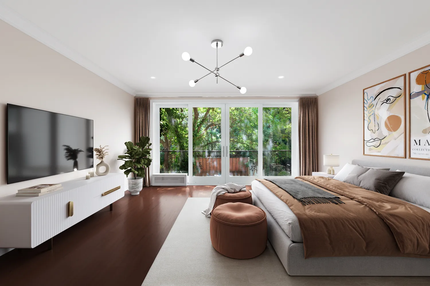 a bathroom with a sink vanity and a mirror