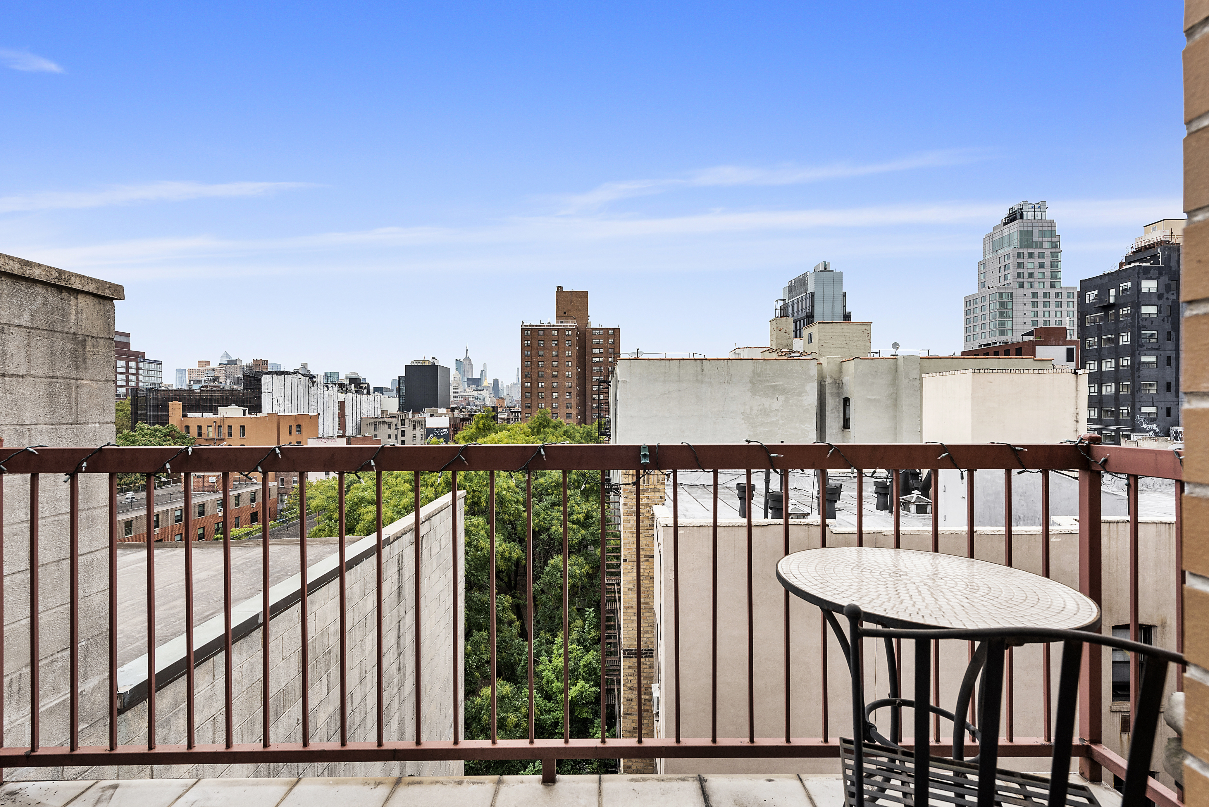 62 Rivington Street, Unit 9A Manhattan, NY 10002 - Photo 2 of 6 a view of a balcony