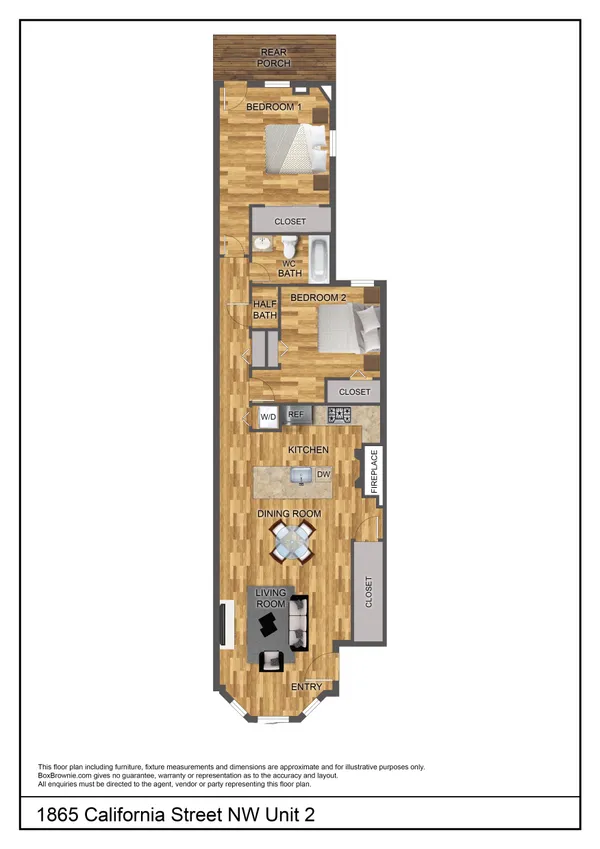 Contact Agent | 1865 California Street Northwest, Unit Undisclosed, Washington, DC 20009