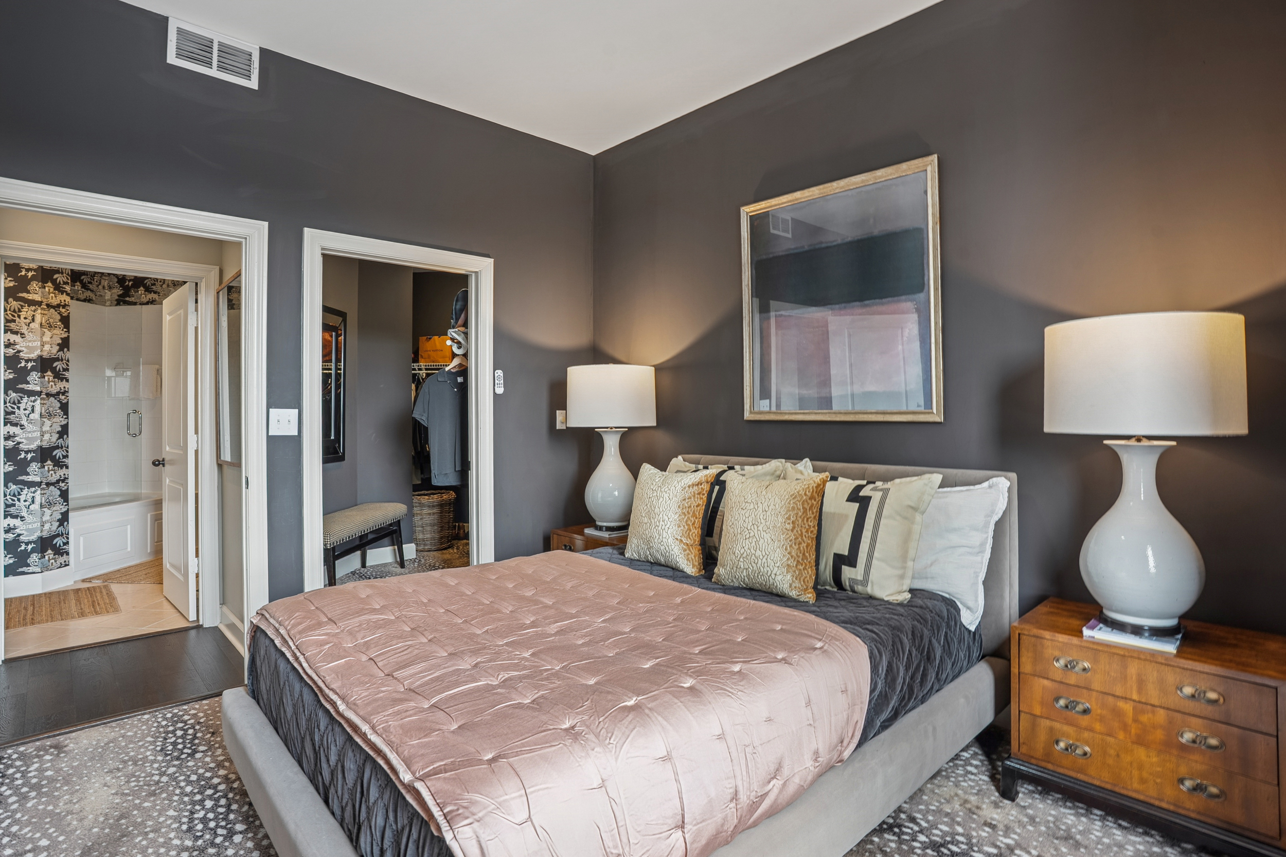 2626 Peachtree Road, Unit 1108 Atlanta, GA 30305 - Photo 11 of 25 a bedroom with a bed and window