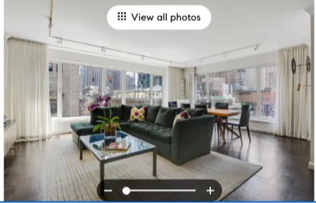 $1,495,000 | 200 Central Park South, Unit 19J | Central Park South