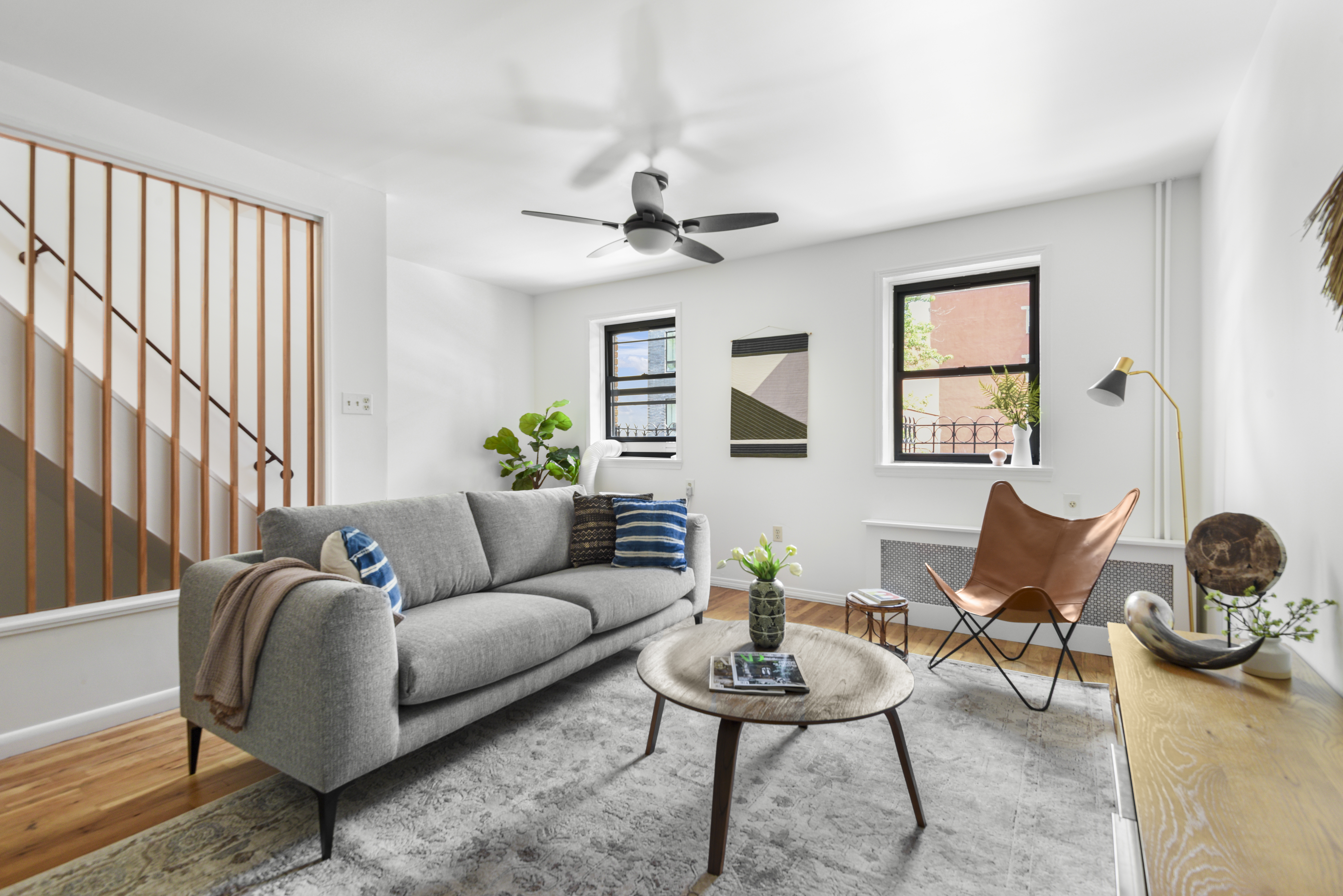 444 Union Street Brooklyn, NY 11231 - Photo 2 of 13 a living room with furniture and wooden floor