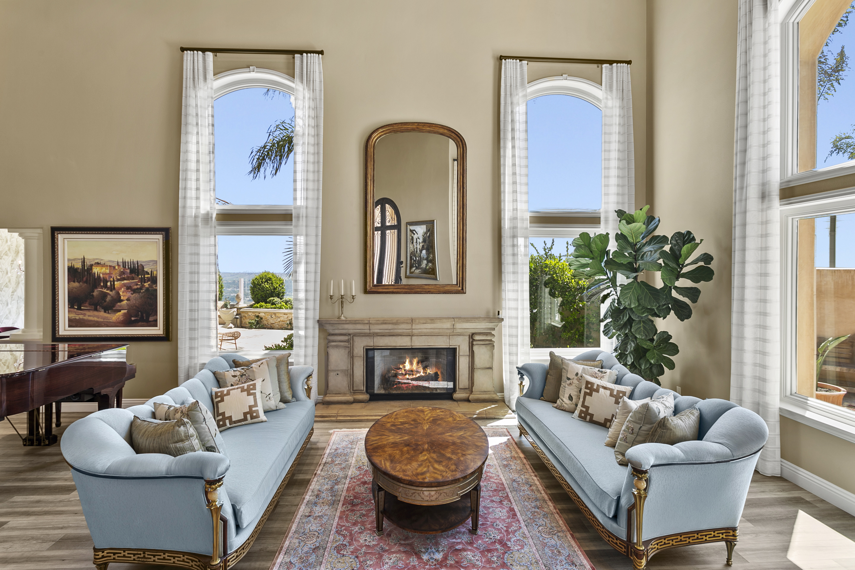 10 Vista Montemar Laguna Niguel, CA 92677 - Photo 7 of 67 a living room with furniture fireplace and window