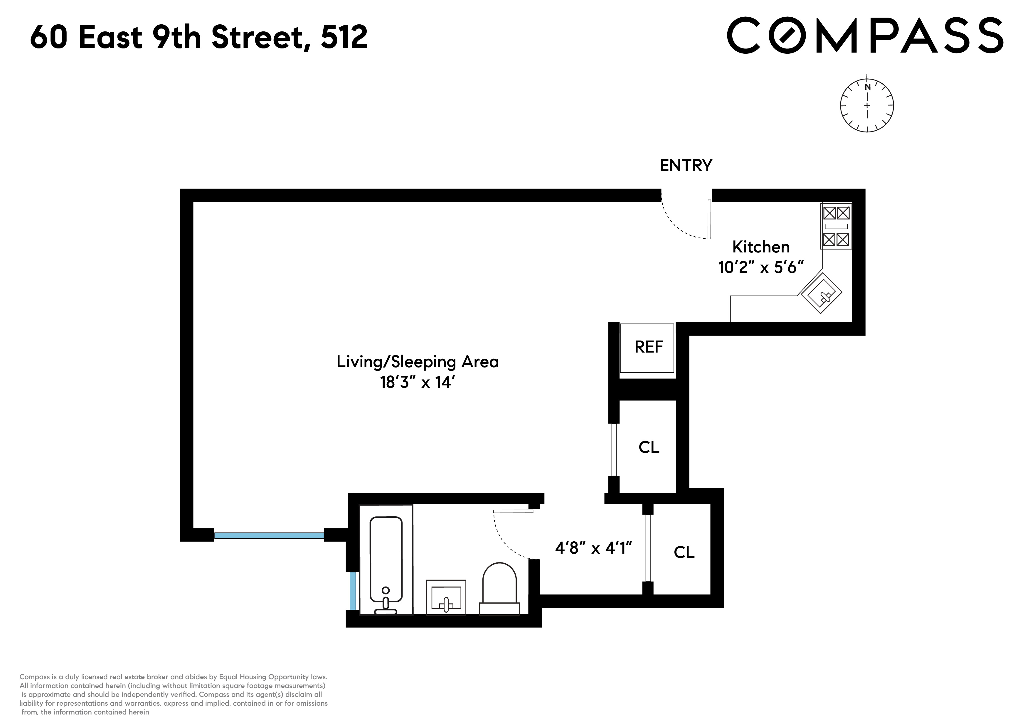 60 East 9th Street, Unit 512 Manhattan, NY 10003 - Photo 5 of 5 unknown