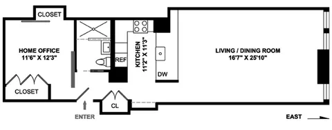 $1,595,000 | 252 7th Avenue, Unit 12L | Chelsea