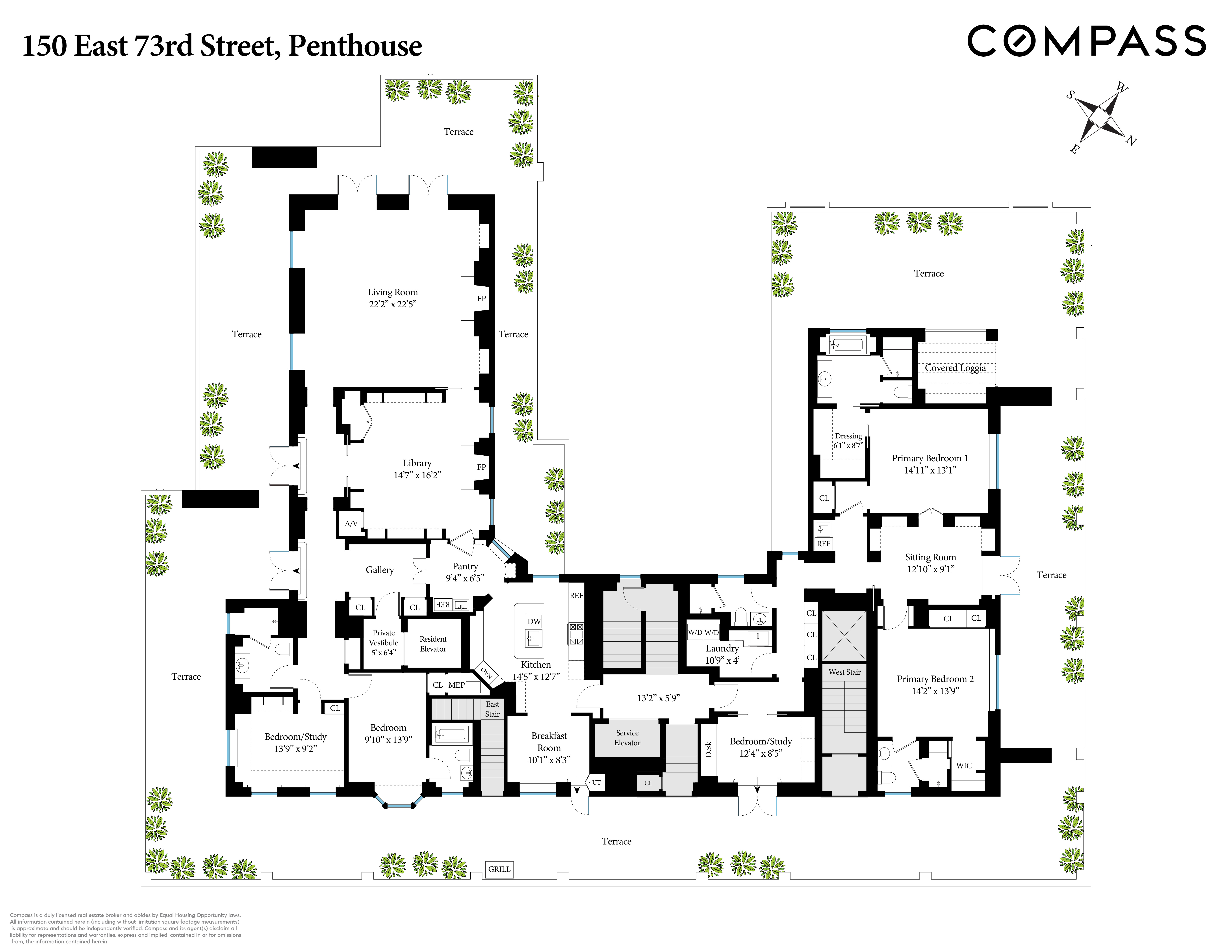 150 East 73rd Street, Unit PH Manhattan, NY 10021 - Photo 29 of 29 a black and white photo of a painting