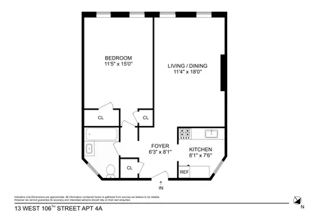 $299,000 | 13 West 106th Street, Unit 4A | Upper West Side