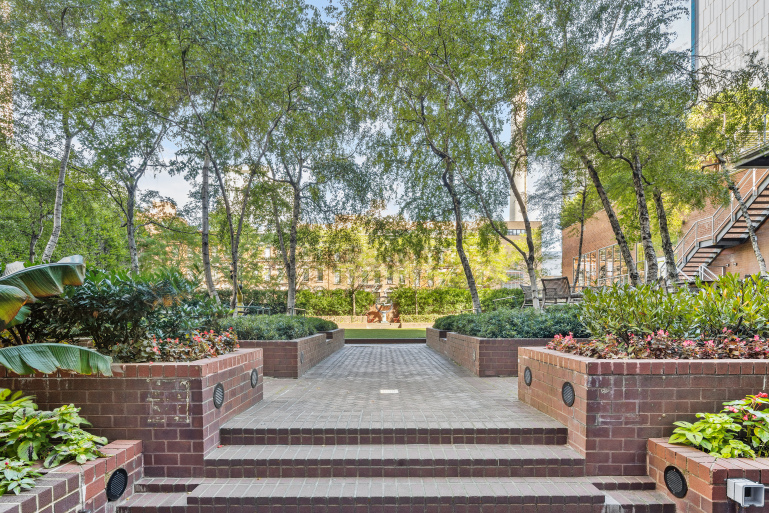 515 East 72nd Street, Unit 3KLMN Manhattan, NY 10021 - Photo 14 of 29 a view of garden entrance