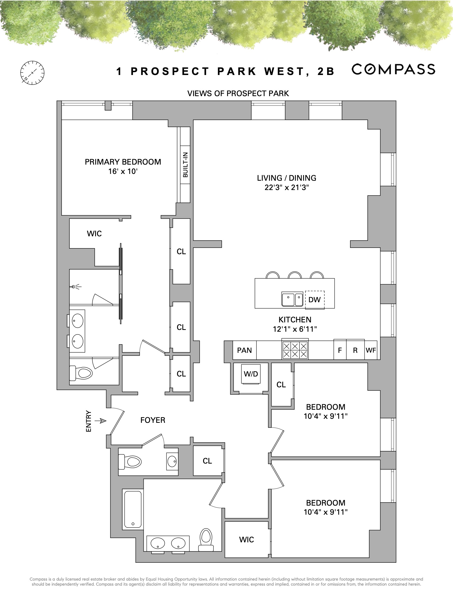 1 Prospect Park West, Unit 2B Brooklyn, NY 11215 - Photo 23 of 23