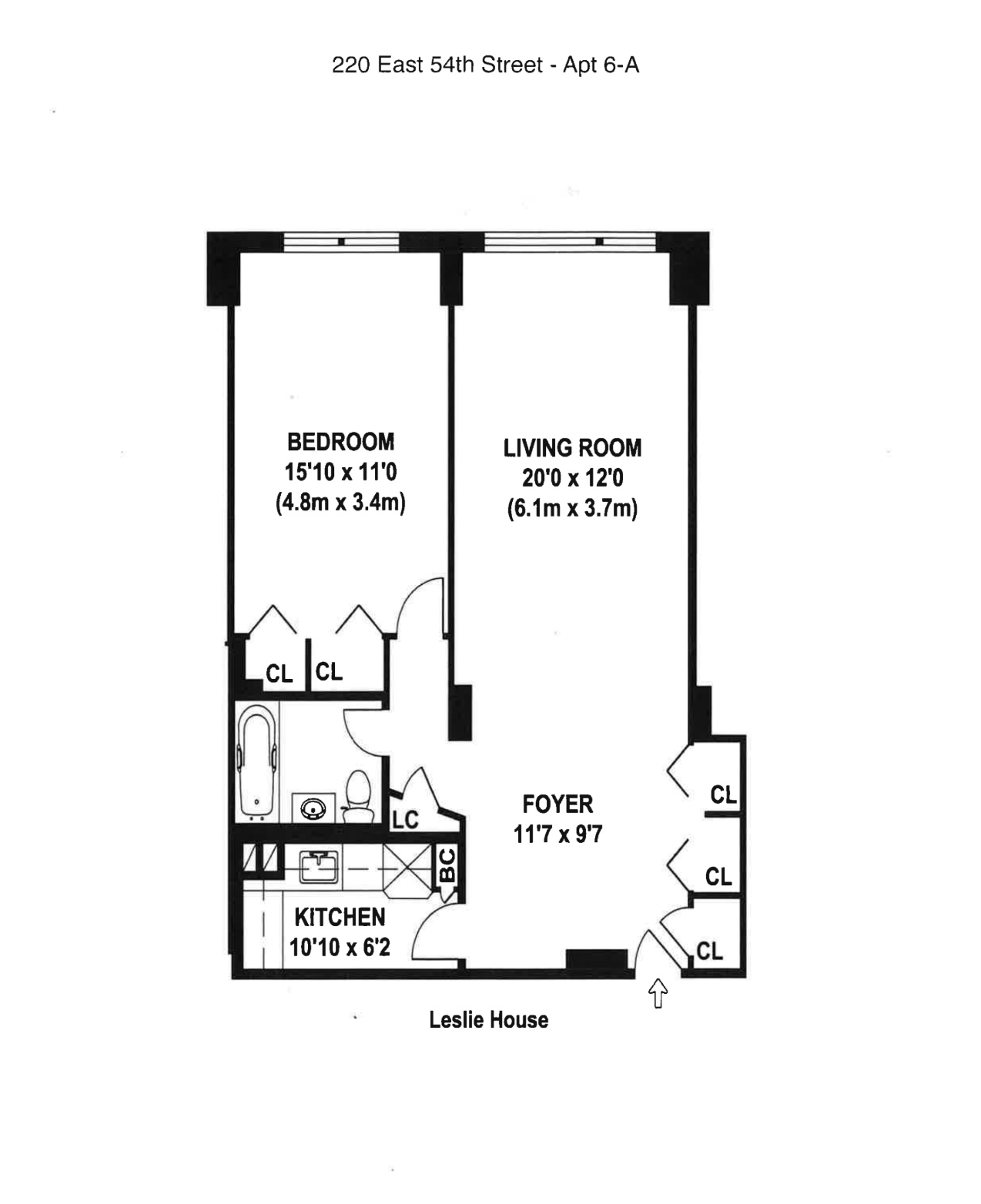 220 East 54th Street 6A Turtle Bay New York NY 10022
