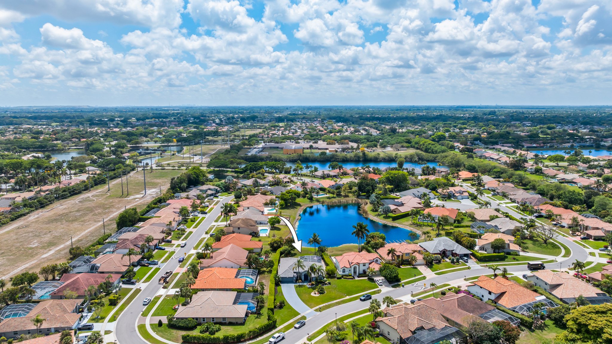 20317 Hacienda Court Boca Raton, FL 33498 - Photo 64 of 100 an aerial view of multiple house