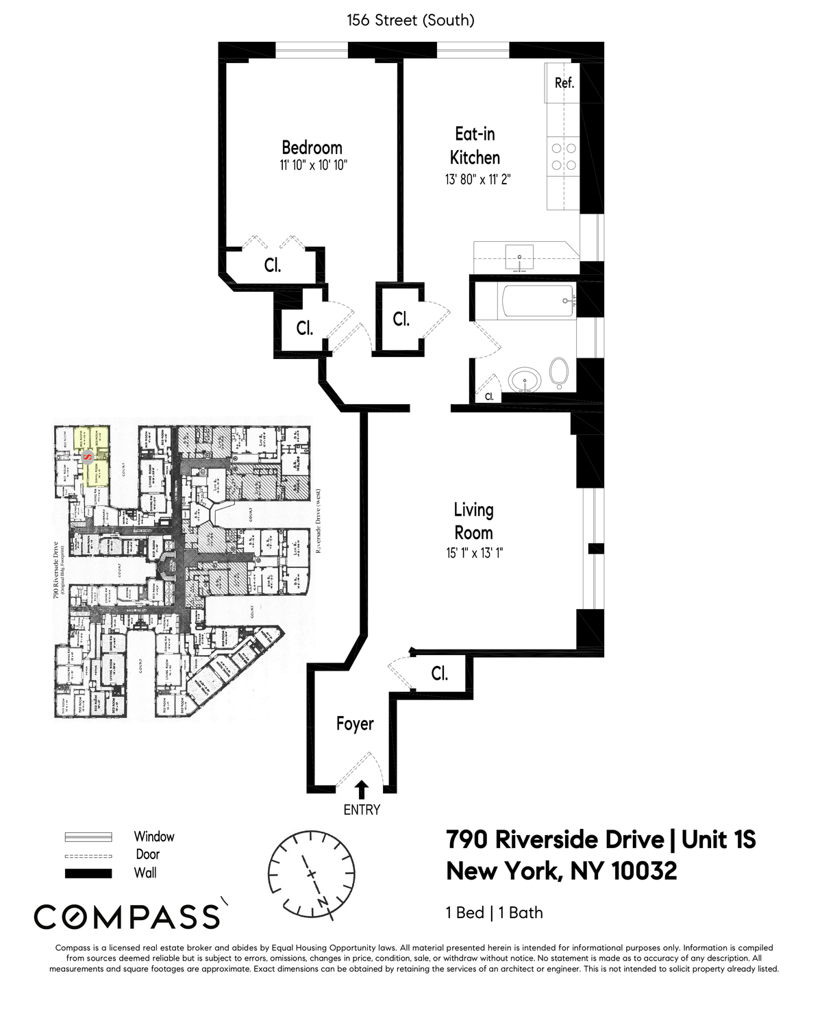 790 Riverside Drive, Unit 1S Manhattan, NY 10032 - Photo 20 of 20 Gallery Image 20