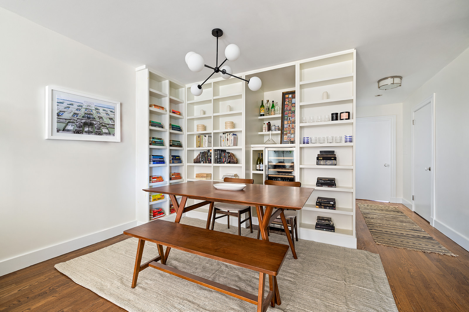 118 Union Street, Unit 9A Brooklyn, NY 11231 - Photo 3 of 7 a reading room with furniture wooden floor and window