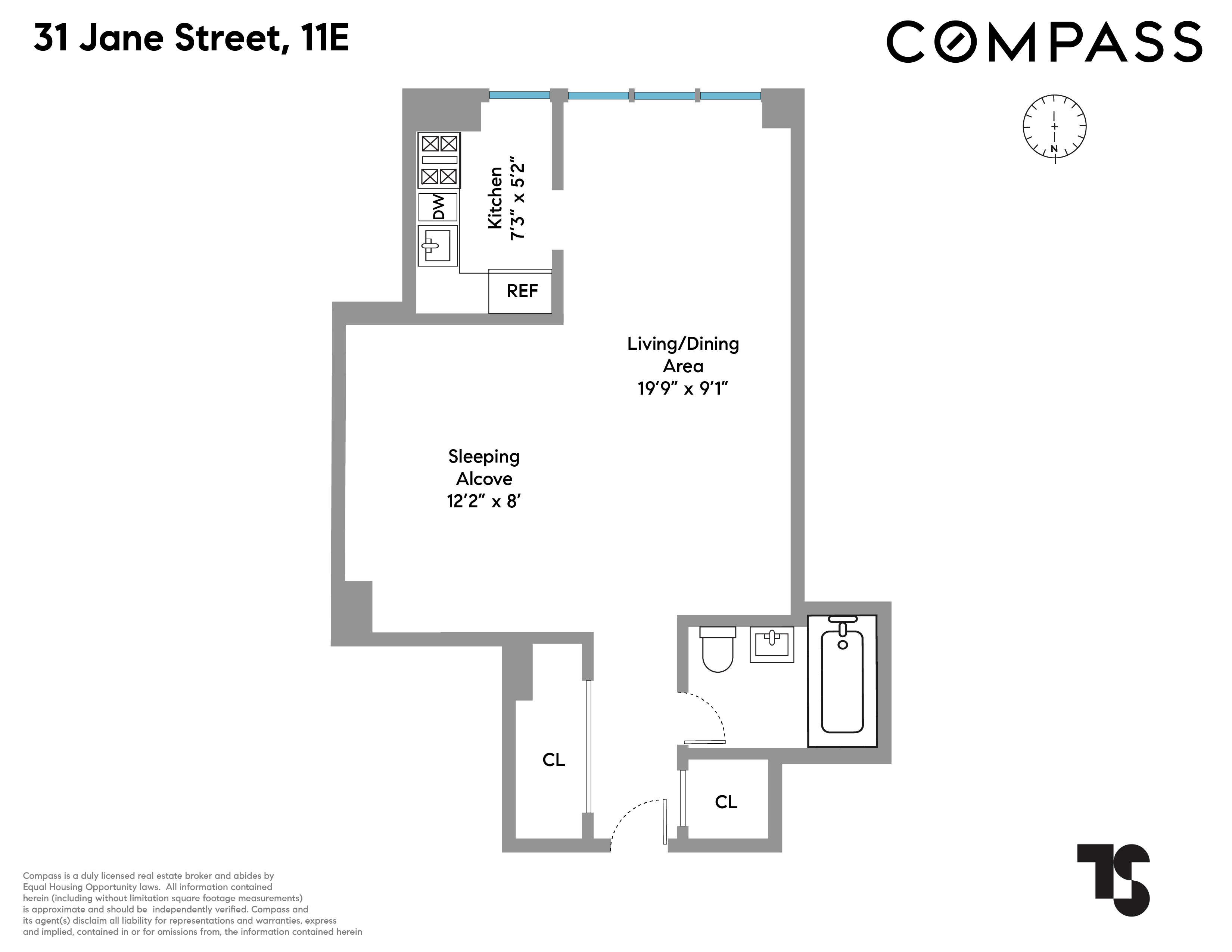 31 Jane Street, Unit 11E Manhattan, NY 10014 - Photo 11 of 11