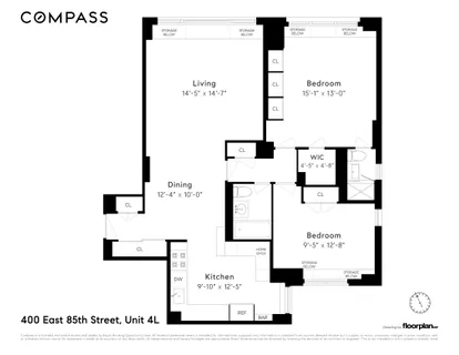 $1,325,000 | 400 East 85th Street, Unit 4L | Upper East Side