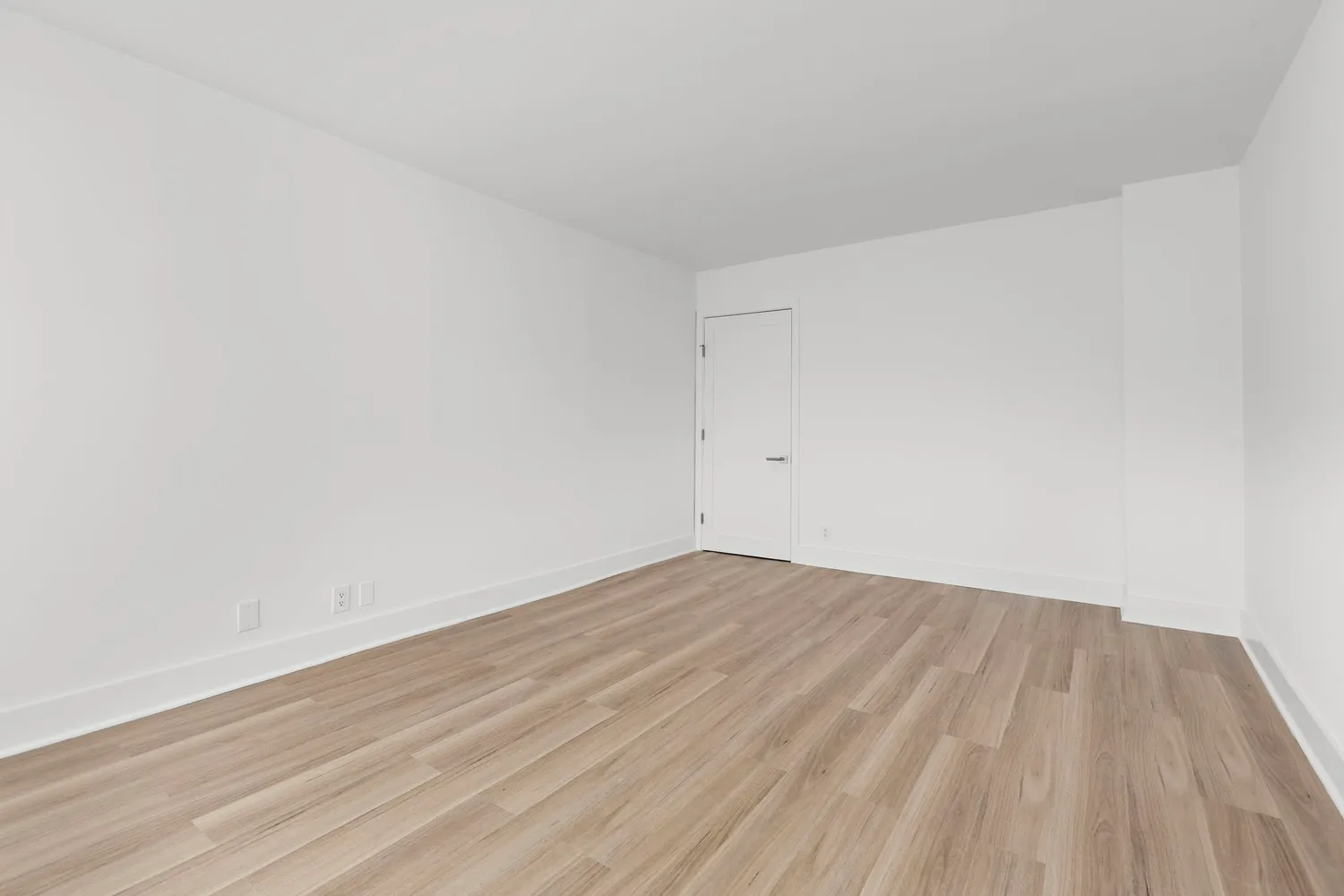 a view of empty room