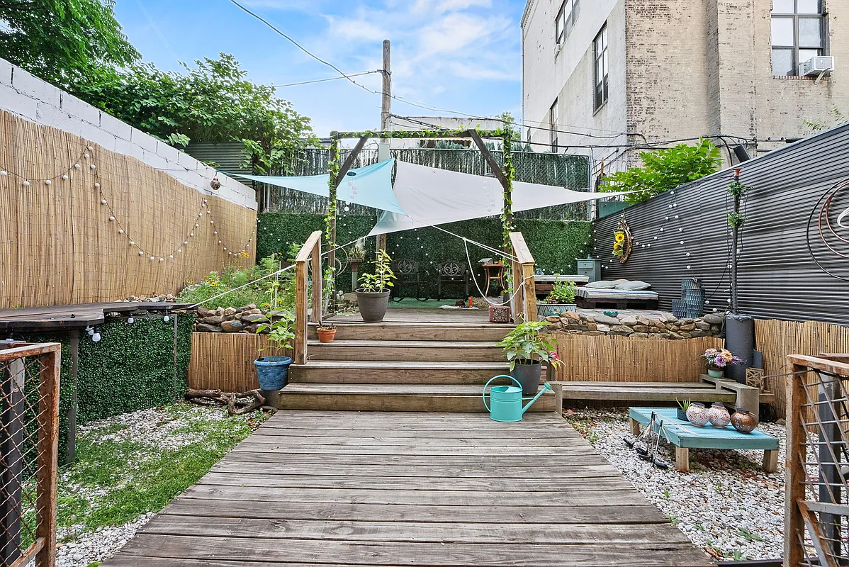 30 Belvidere Street, Unit 1B Brooklyn, NY 11206 - Photo 5 of 6 a view of outdoor space deck and living room