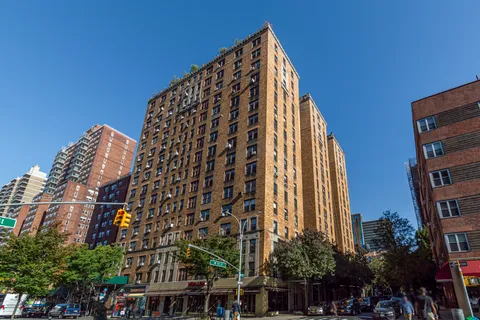 a view of a large building