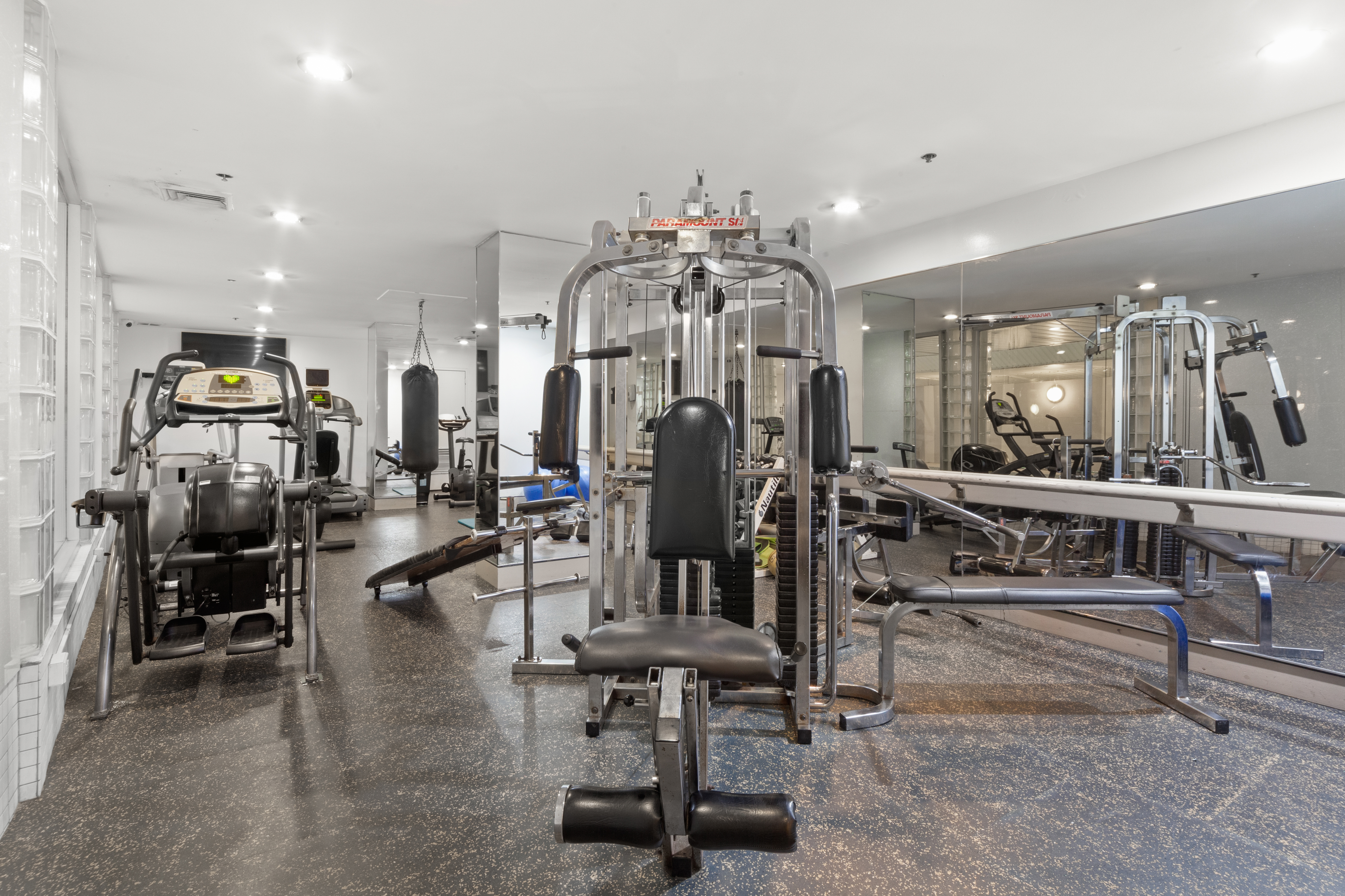 50 Lexington Avenue, Unit 15D Manhattan, NY 10010 - Photo 7 of 10 a view of a room with gym equipment