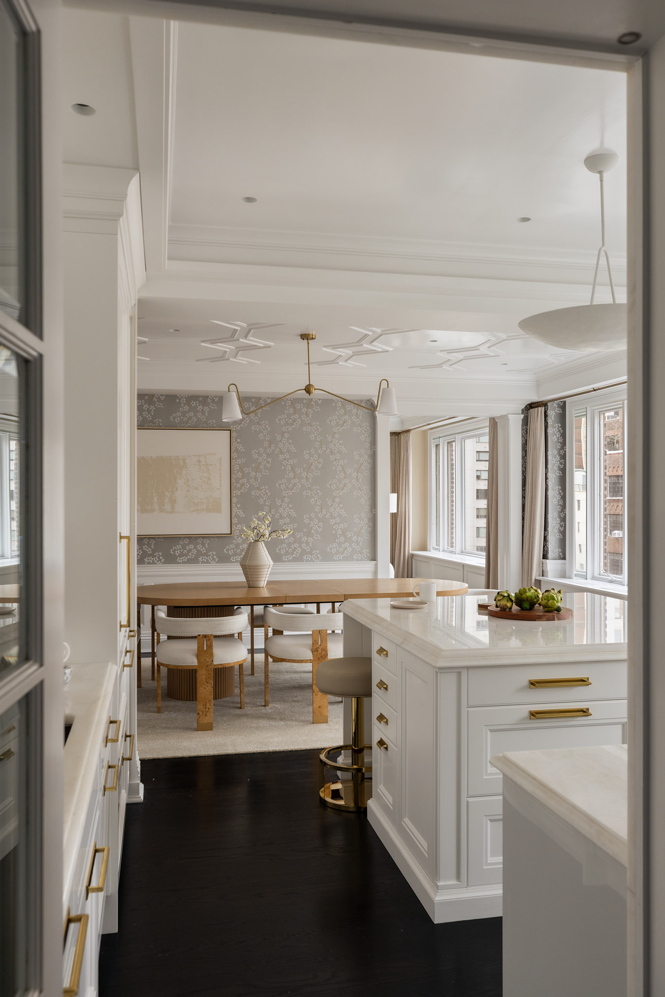 350 East 57th Street, Unit 15B Manhattan, NY 10022 - Photo 6 of 20 a kitchen with stainless steel appliances a sink and cabinets