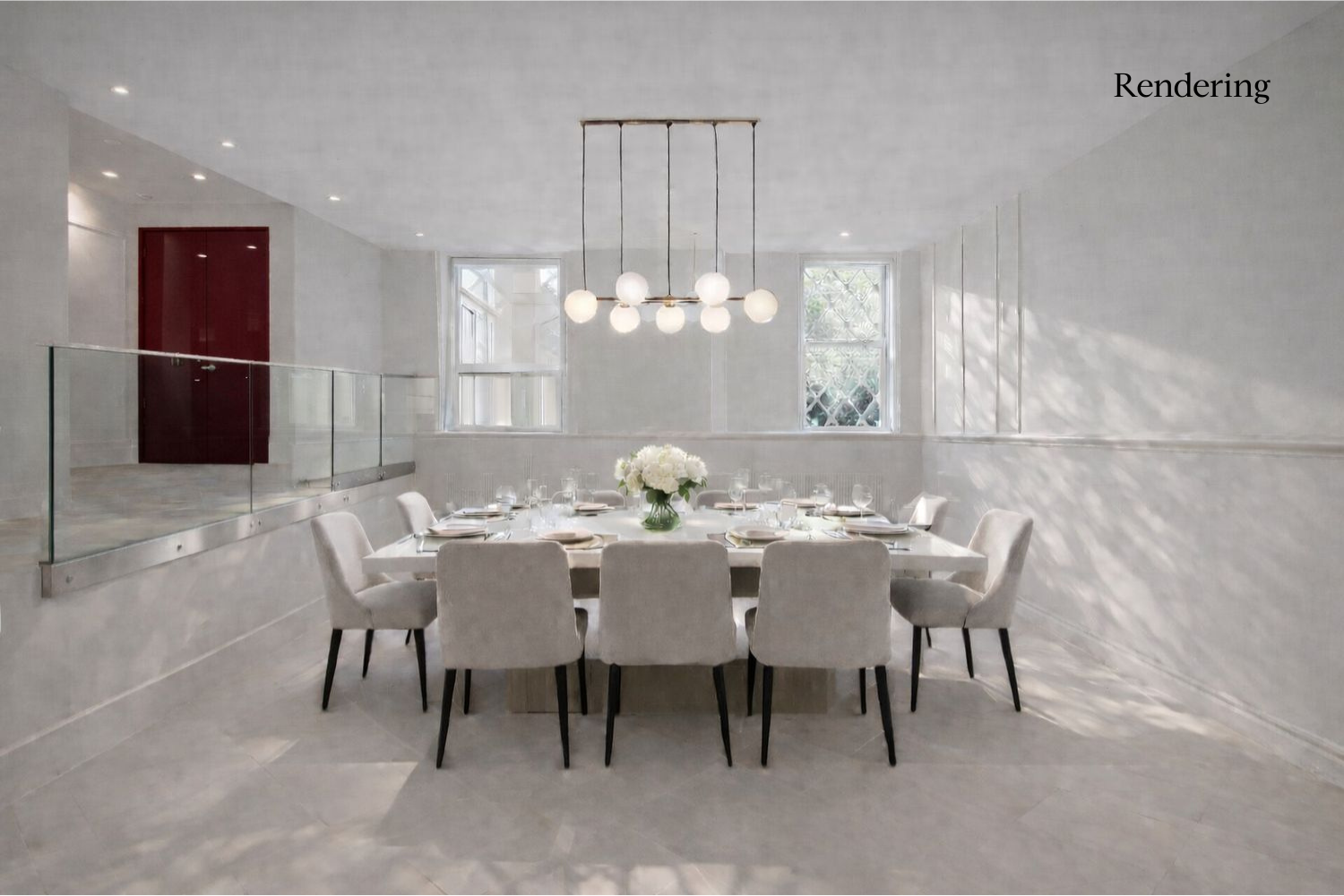46 East 71st Street Manhattan, NY 10021 - Photo 7 of 27 a view of a dining room with furniture and chandelier