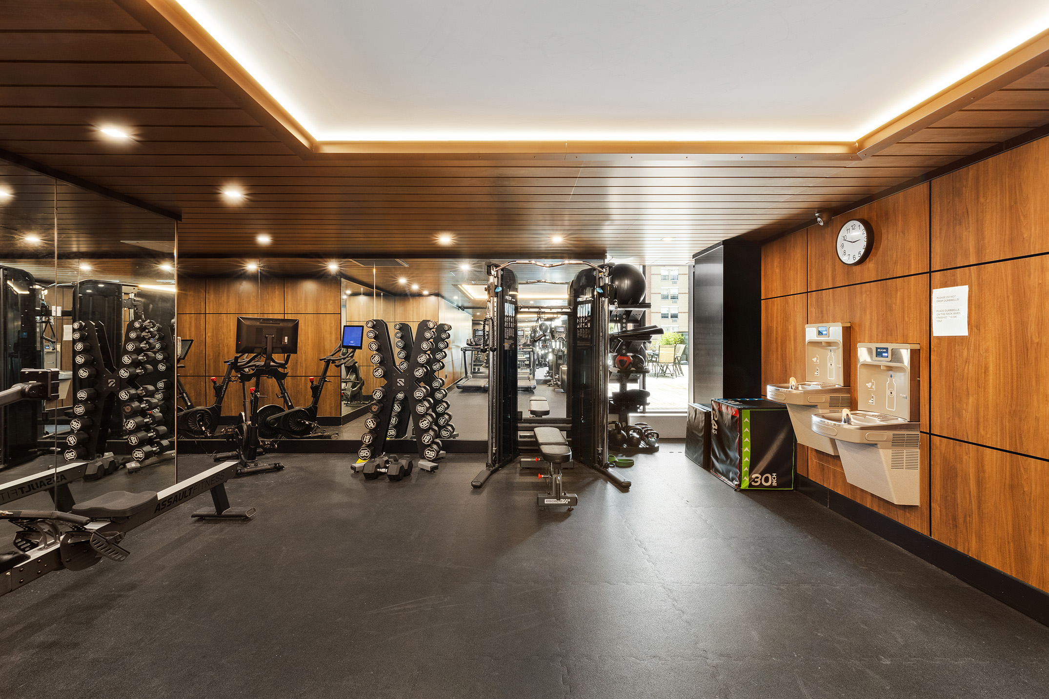 11 Hancock Place, Unit PH102 Manhattan, NY 10027 - Photo 14 of 18 a view of a room with gym equipment