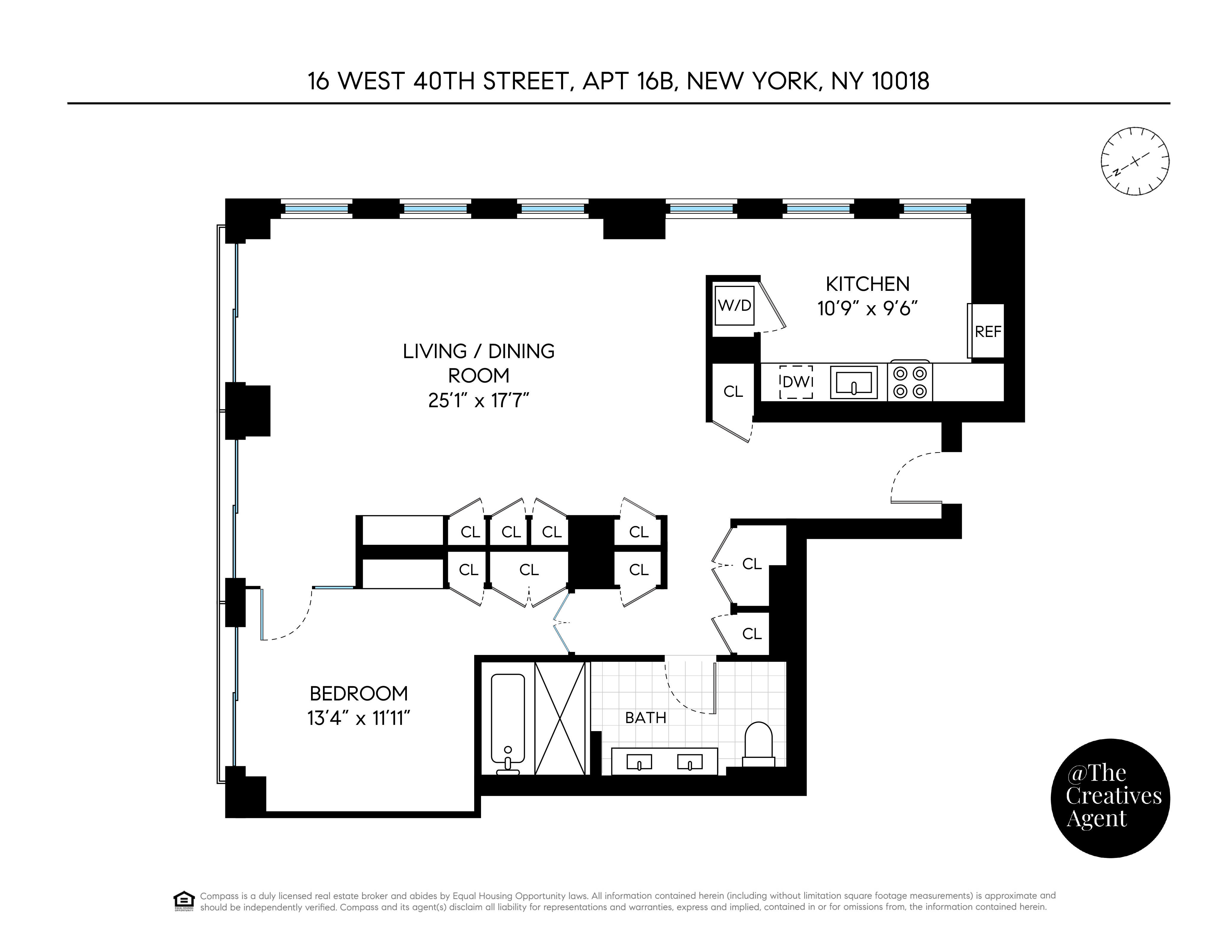 16 West 40th Street, Unit 16B Manhattan, NY 10018 - Photo 15 of 15 Gallery Image 15