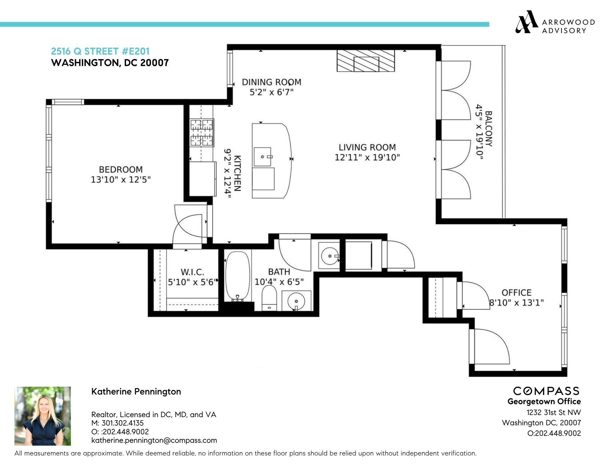 2516 Q Street Northwest, Unit E201 Washington, DC 20007 - Photo 16 of 16