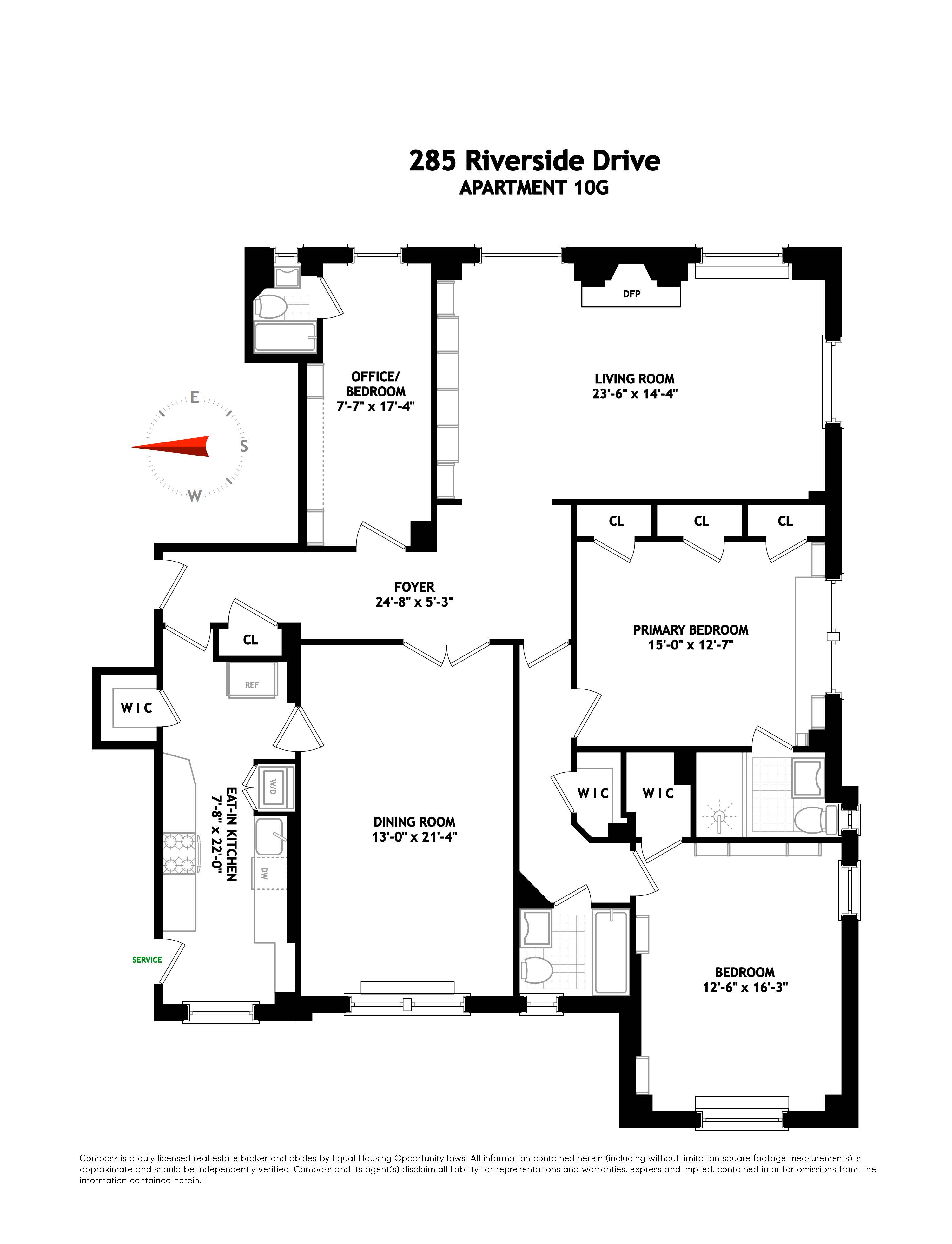 285 Riverside Drive, Unit 10G Manhattan, NY 10025 - Photo 13 of 13