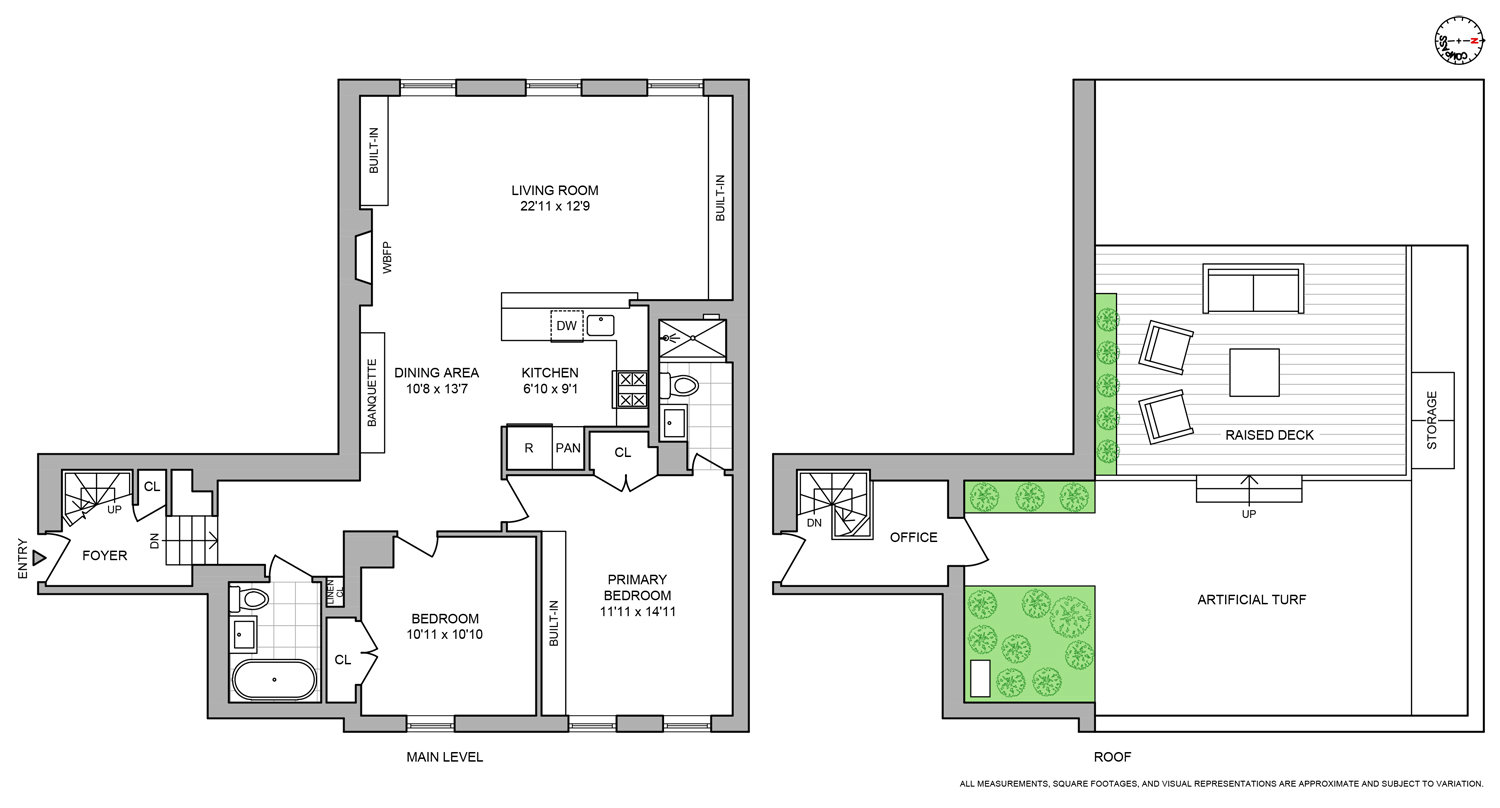277 Hicks Street, Unit 4D Brooklyn, NY 11201 - Photo 15 of 15 a picture of a park with a bench