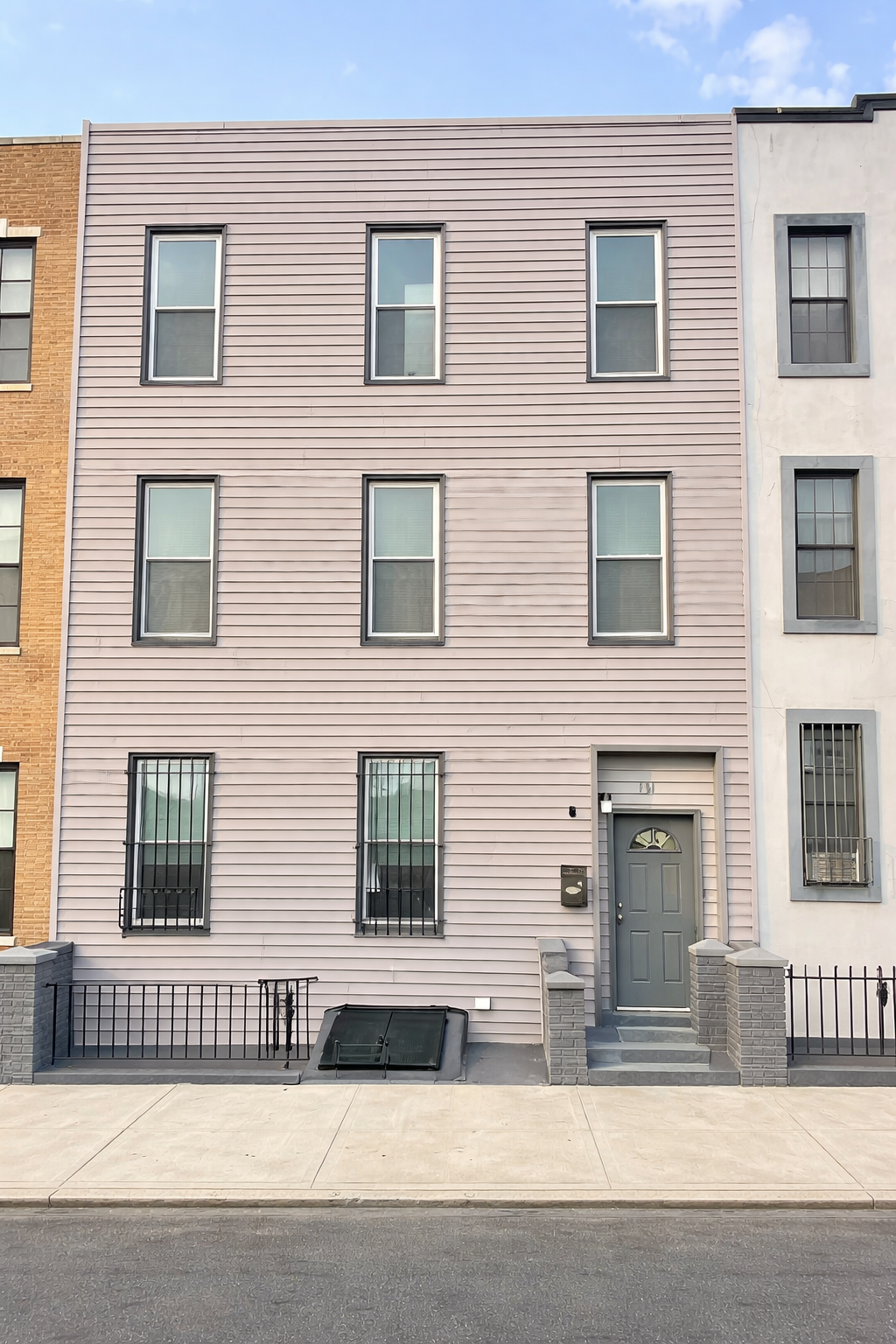 a view of a building with a lot of windows