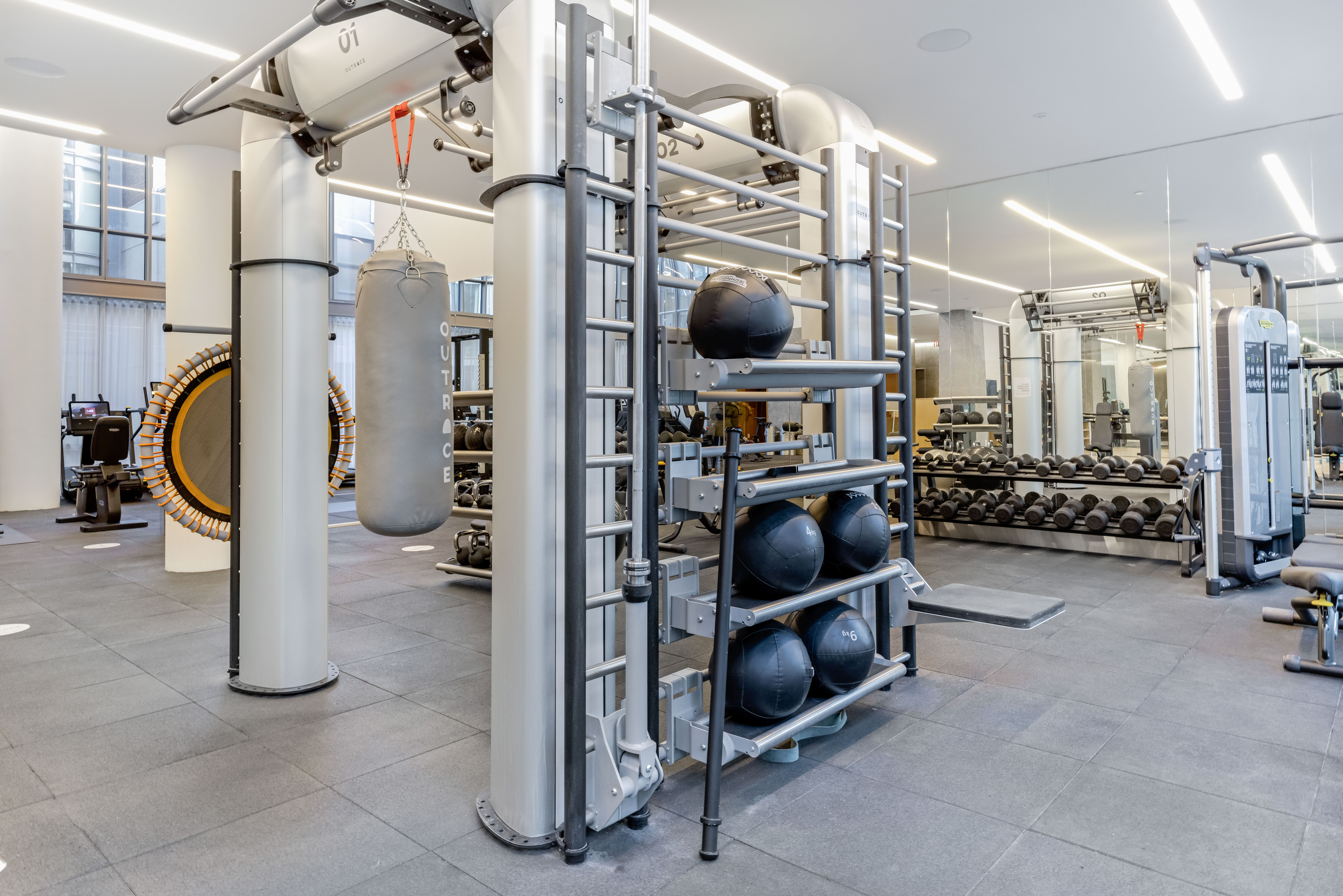 565 Broome Street, Unit S9A Manhattan, NY 10013 - Photo 15 of 19 a view of a room with gym equipment