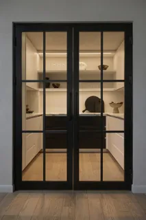 a view of front door