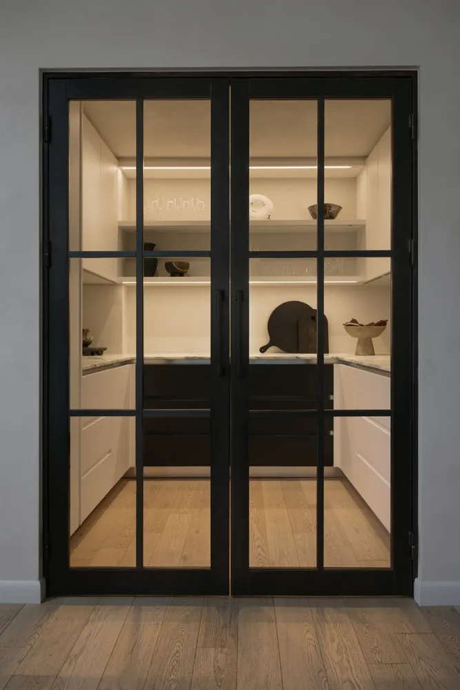 a view of front door