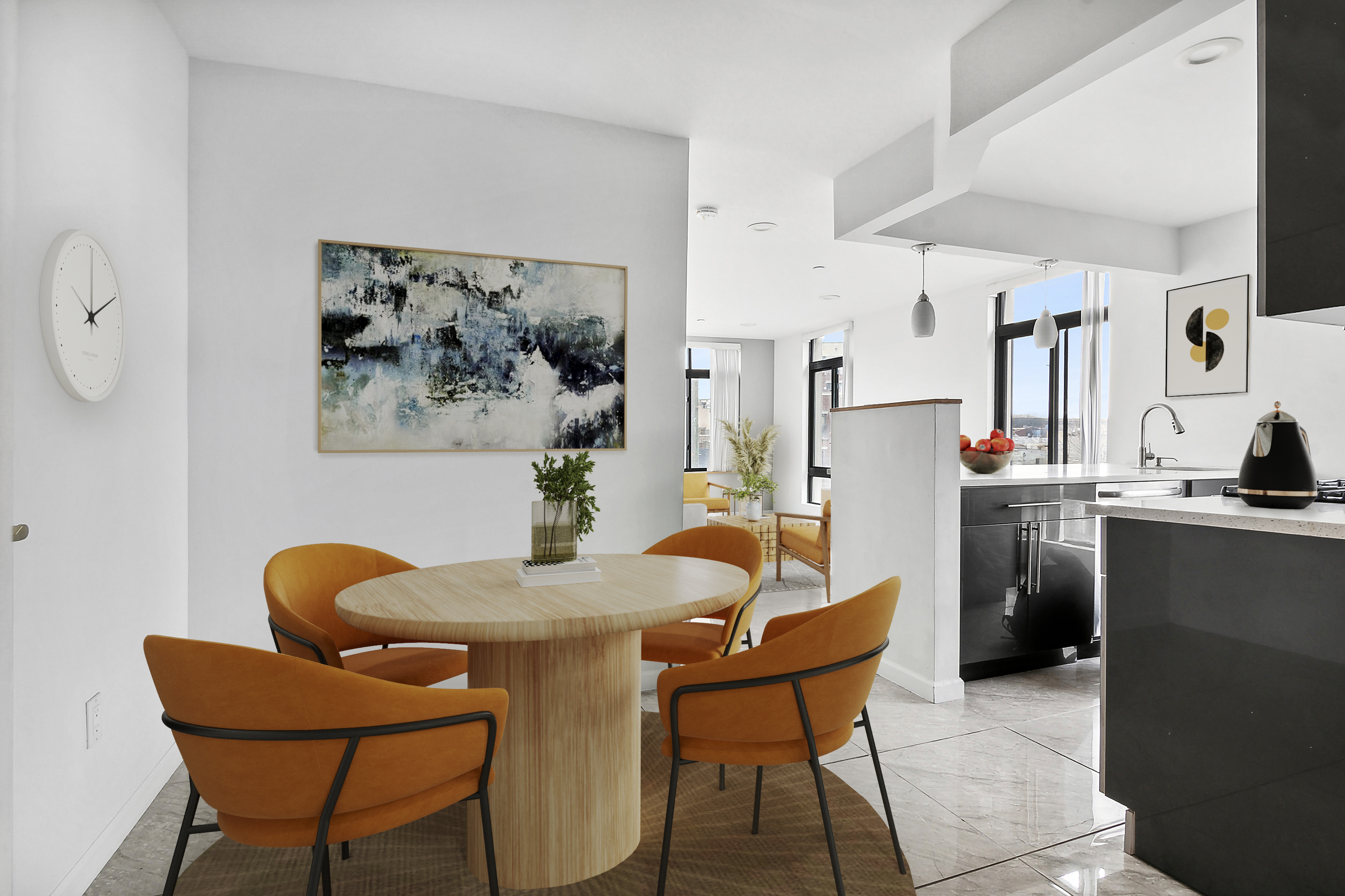 27-16 18th Street, Unit 2 Queens, NY 11102 - Photo 3 of 6 a dining room with furniture and window