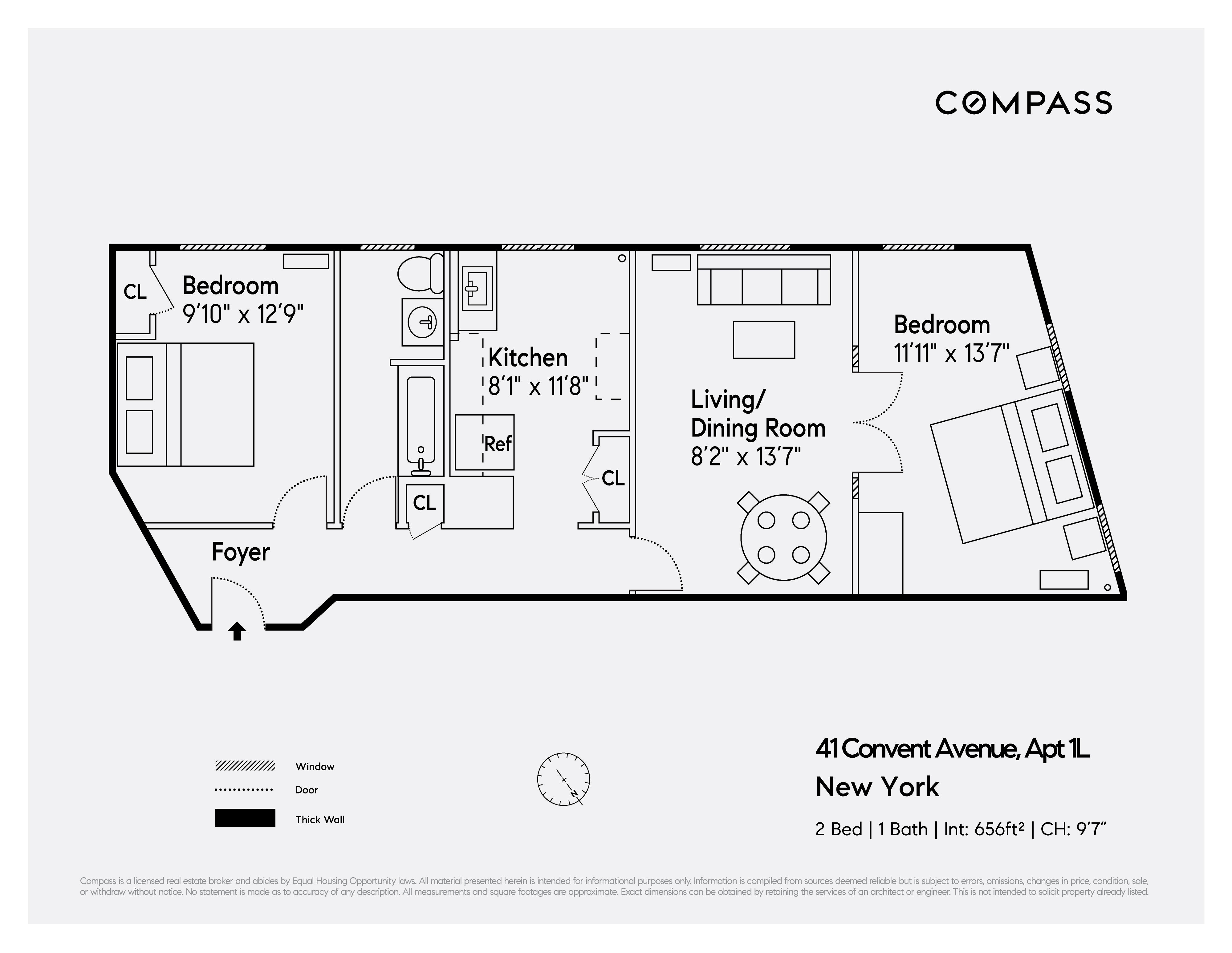 41 Convent Avenue, Unit 4L Manhattan, NY 10027 - Photo 13 of 13 unknown