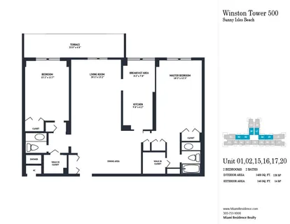 $500,000 | 301 174th Street, Unit 820, Sunny Isles Beach, FL 33160