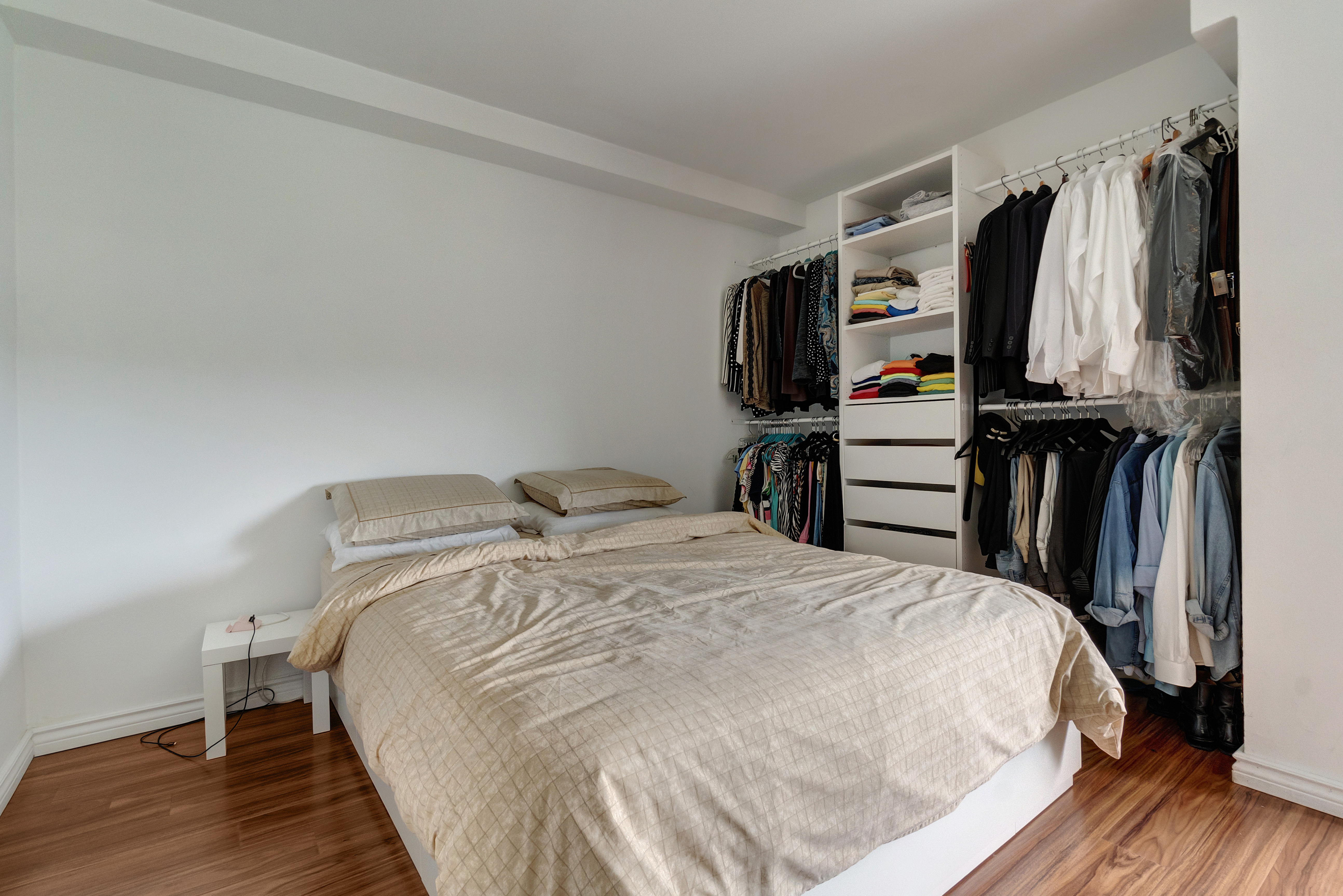 1170 Ocean Parkway, Unit 7A Brooklyn, NY 11230 - Photo 4 of 13 a bedroom with a bed and a walk in closet