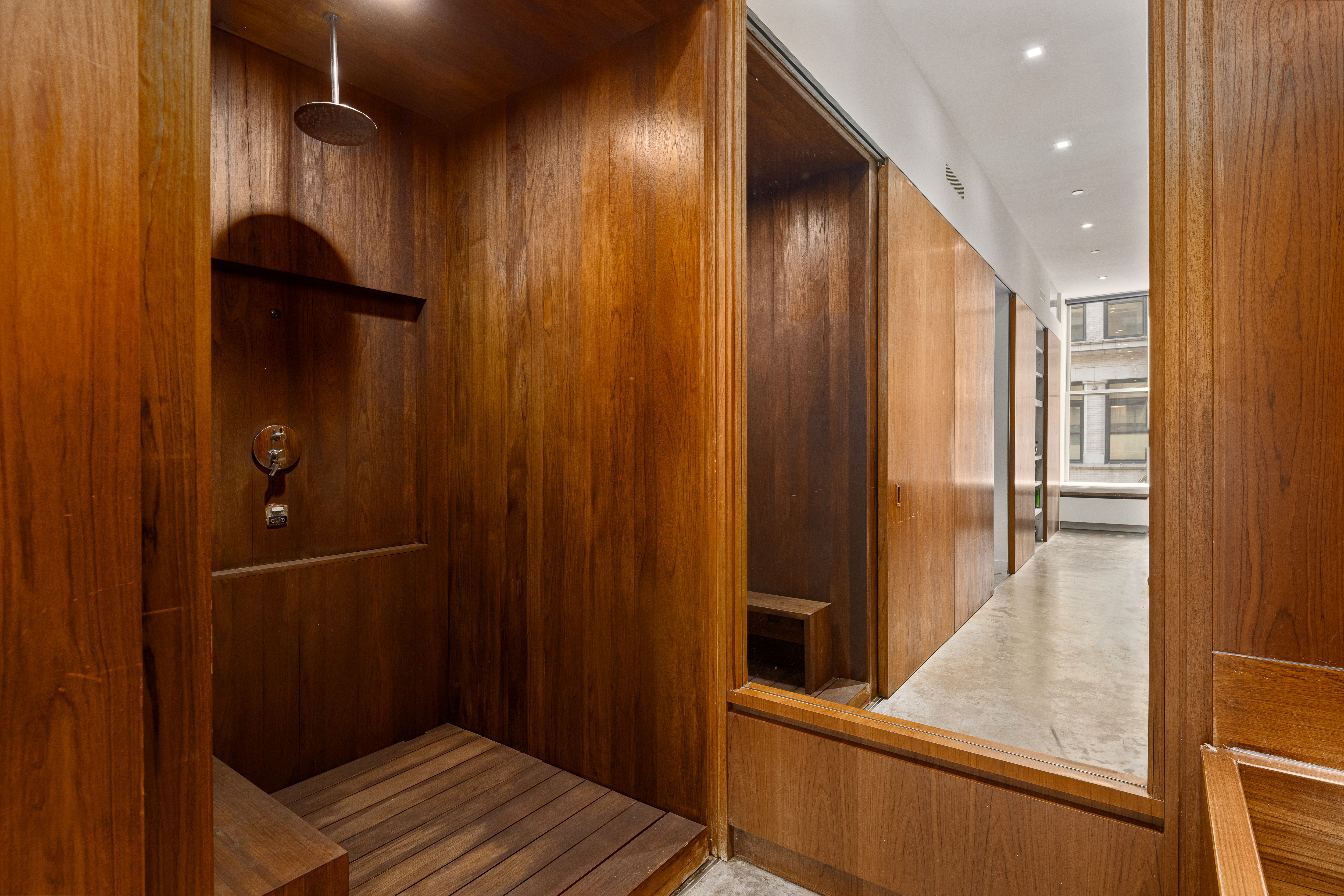 76 Crosby Street, Unit 2B Manhattan, NY 10012 - Photo 11 of 17 a view of a hallway with wooden floor