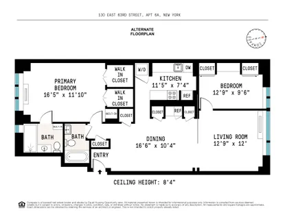 $1,395,000 | 130 East 63rd Street, Unit 6A | Lenox Hill