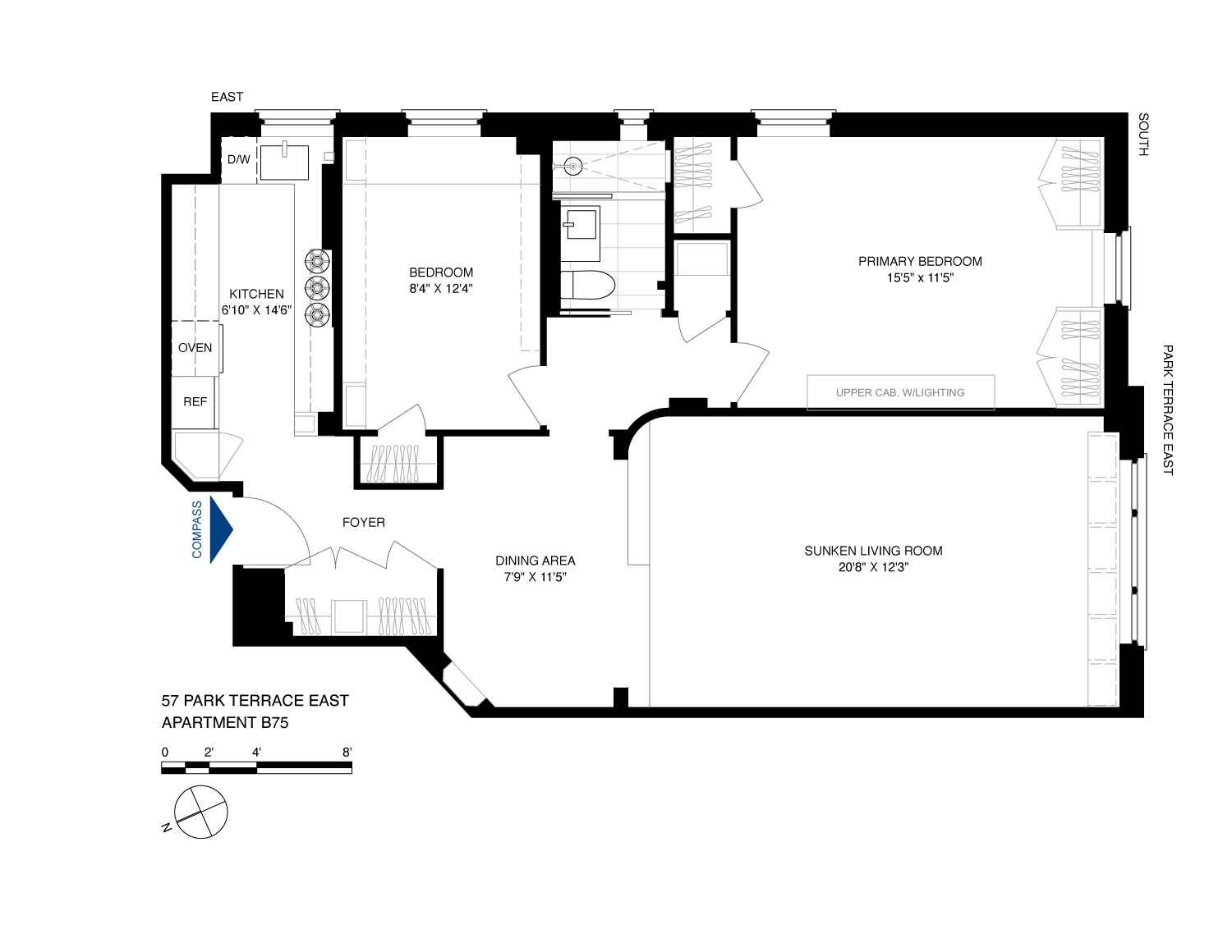 57 Park Terrace East, Unit B75 Manhattan, NY 10034 - Photo 18 of 18 a picture of a park