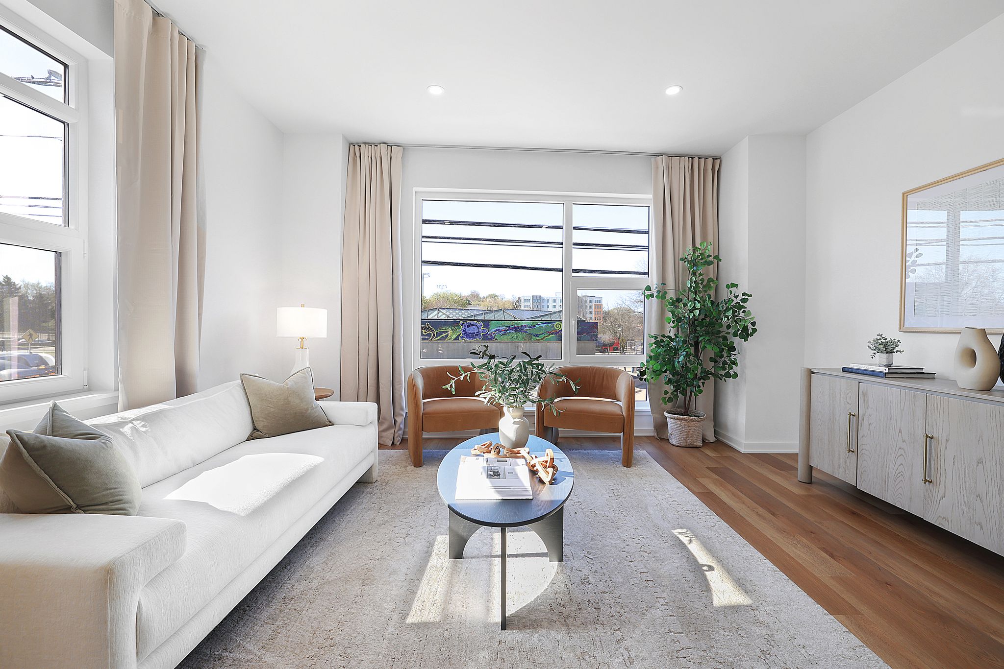 1036 Howard Road Southeast Washington, DC 20020 - Photo 10 of 41 a living room with furniture and a large window