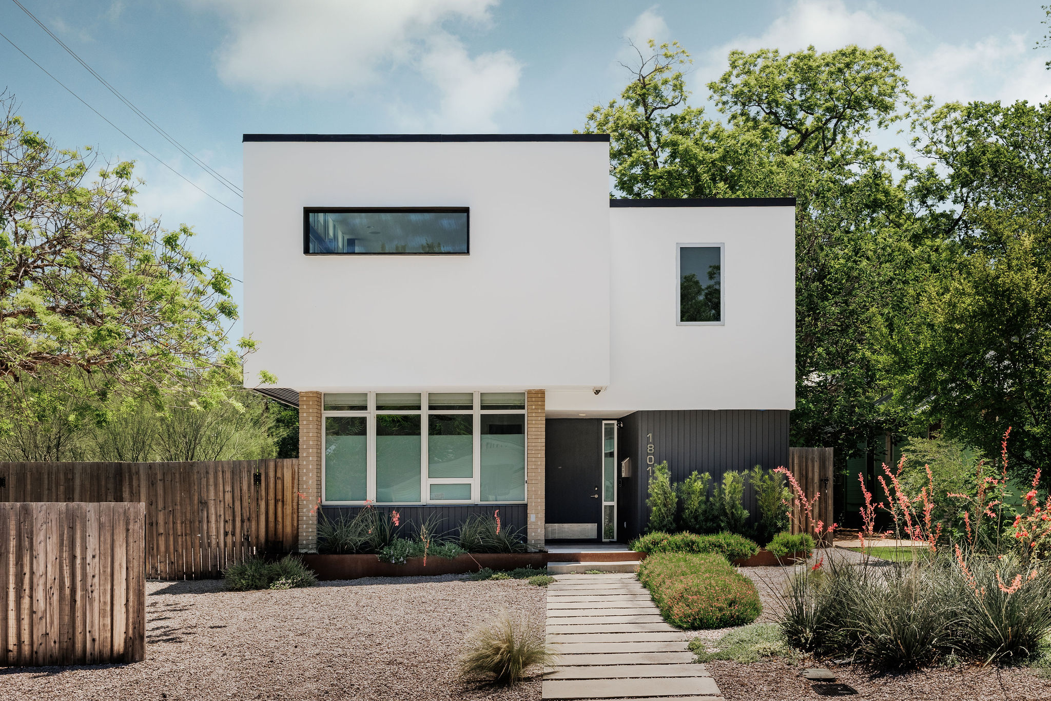 1801 Nickerson Street Austin, TX 78704 - Photo 1 of 44 a front view of a house with garden