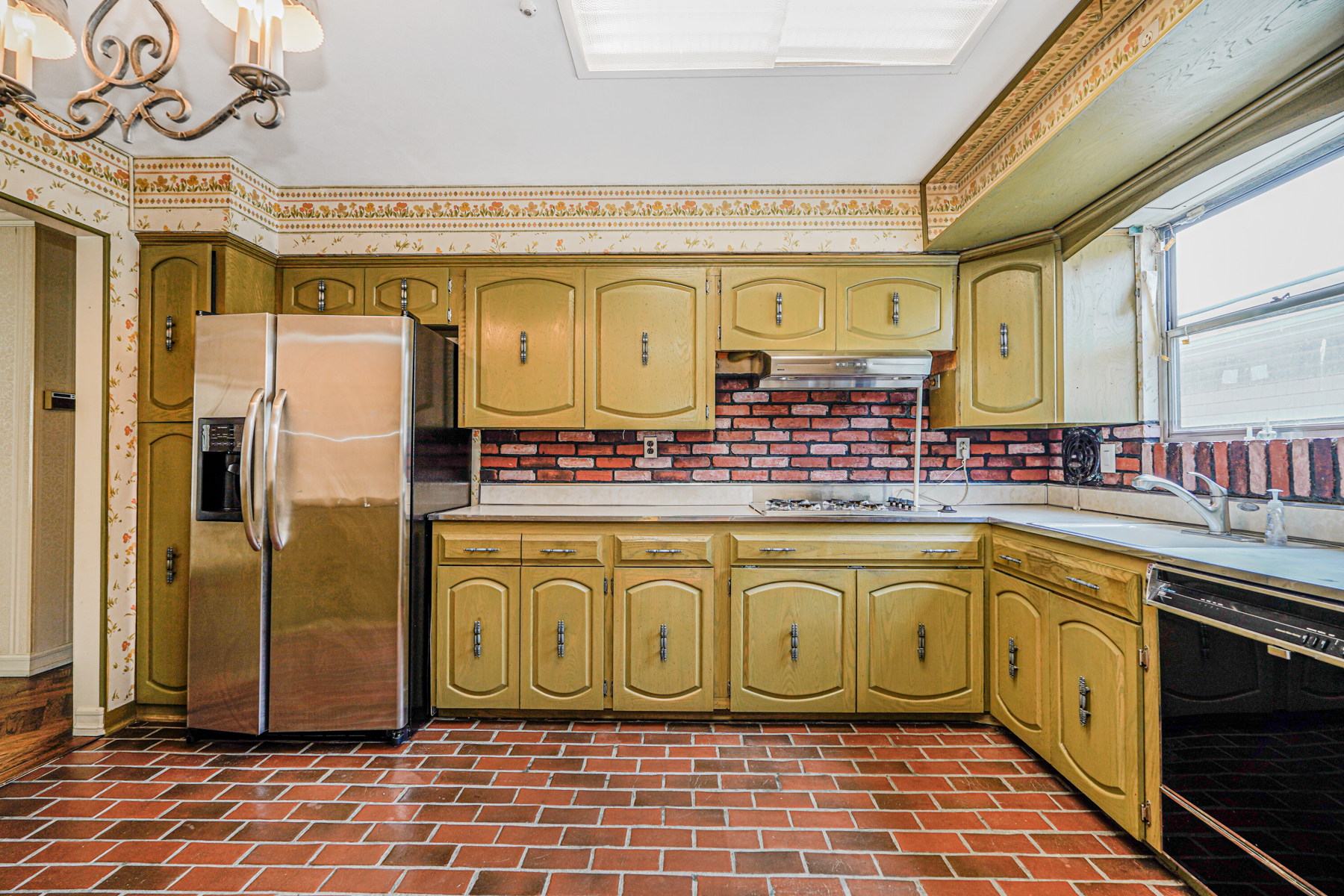 461 Mayfair Drive South Brooklyn, NY 11234 - Photo 7 of 30 a bathroom with a granite countertop window and a shower
