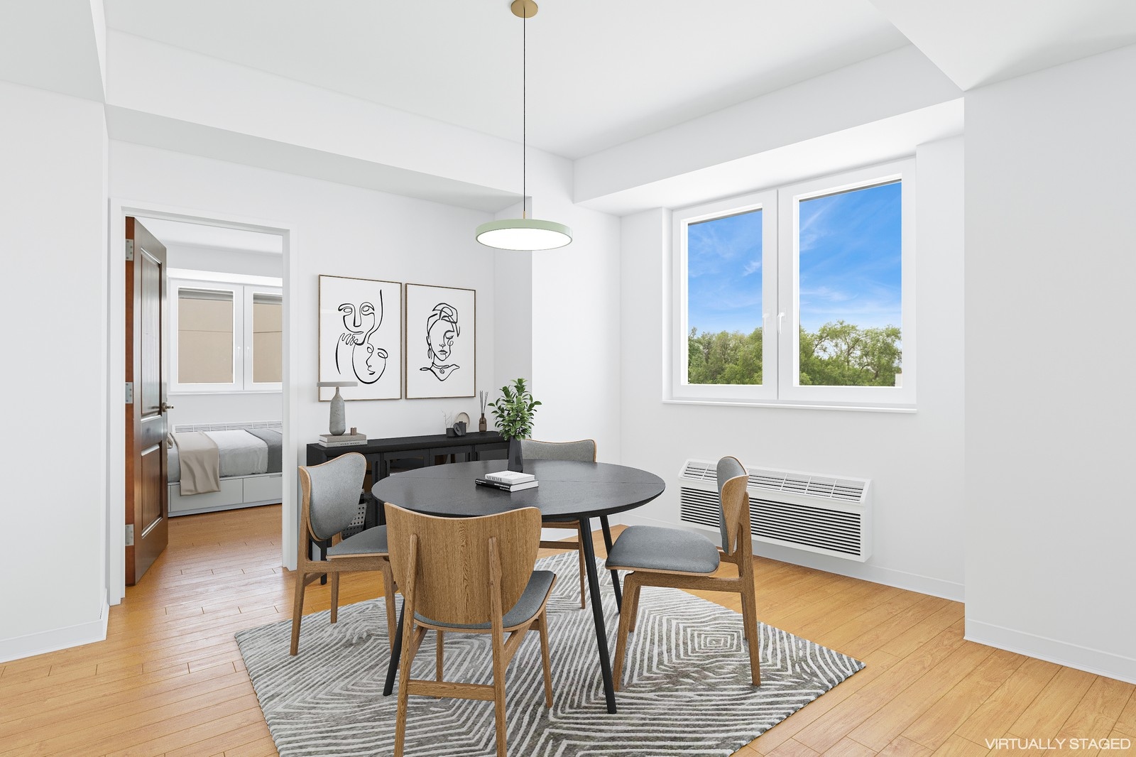 145 Park Place, Unit 4E Brooklyn, NY 11217 - Photo 3 of 15 a view of a livingroom and dining room