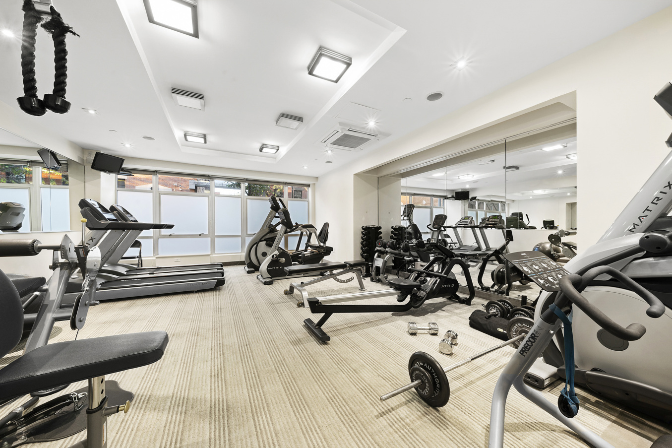 206 Front Street, Unit 1B Brooklyn, NY 11201 - Photo 12 of 13 a view of a room with gym equipment