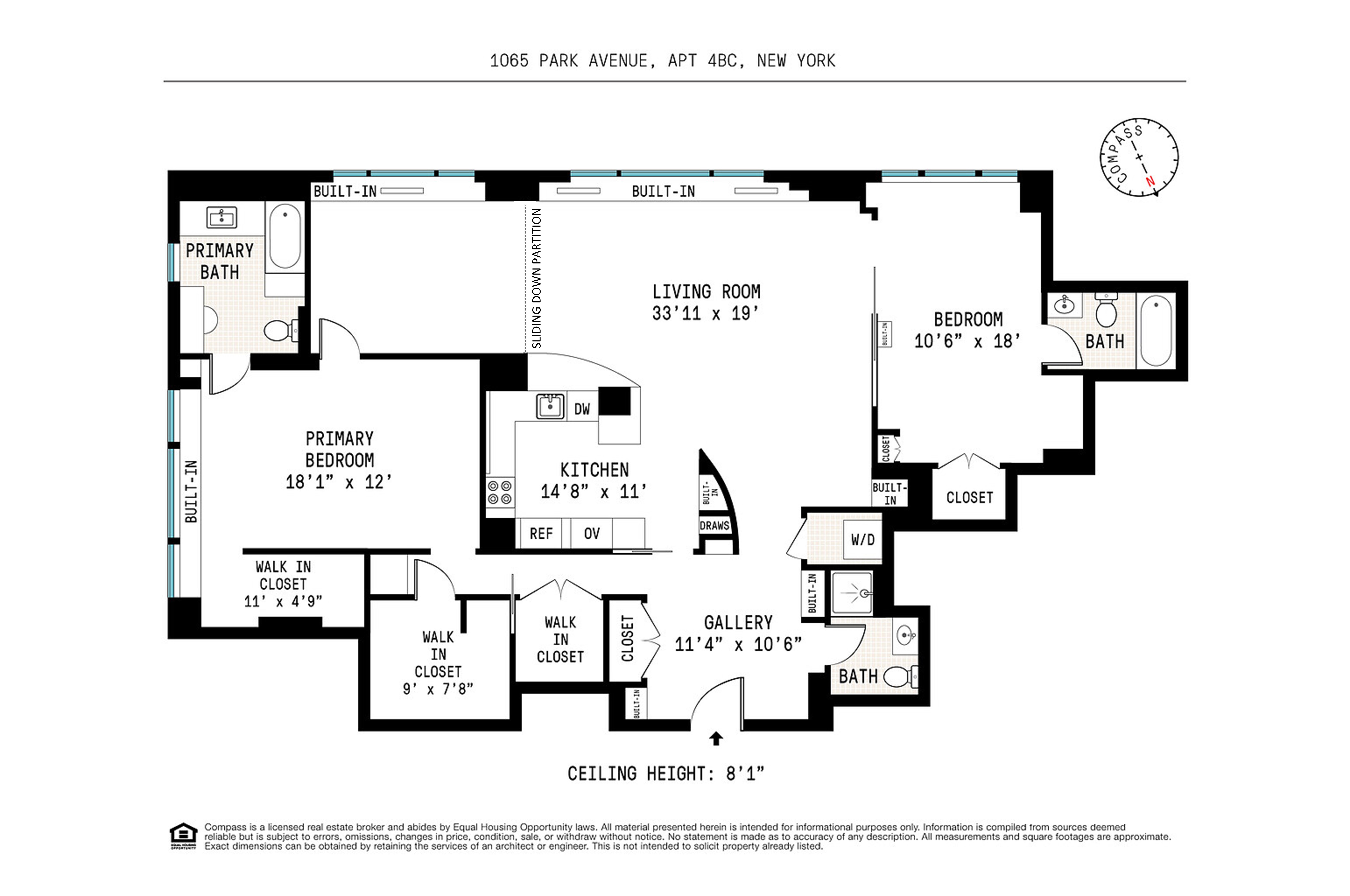 1065 Park Avenue 4BC Carnegie Hill New York NY 10128