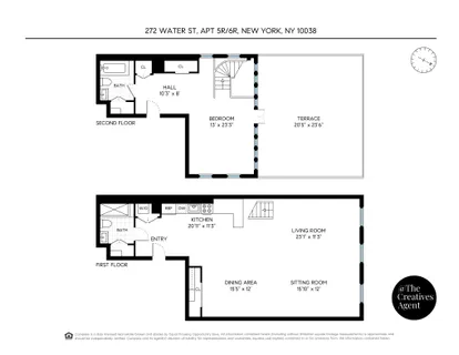 $1,950,000 | 272 Water Street, Unit 5R/6R | Financial District
