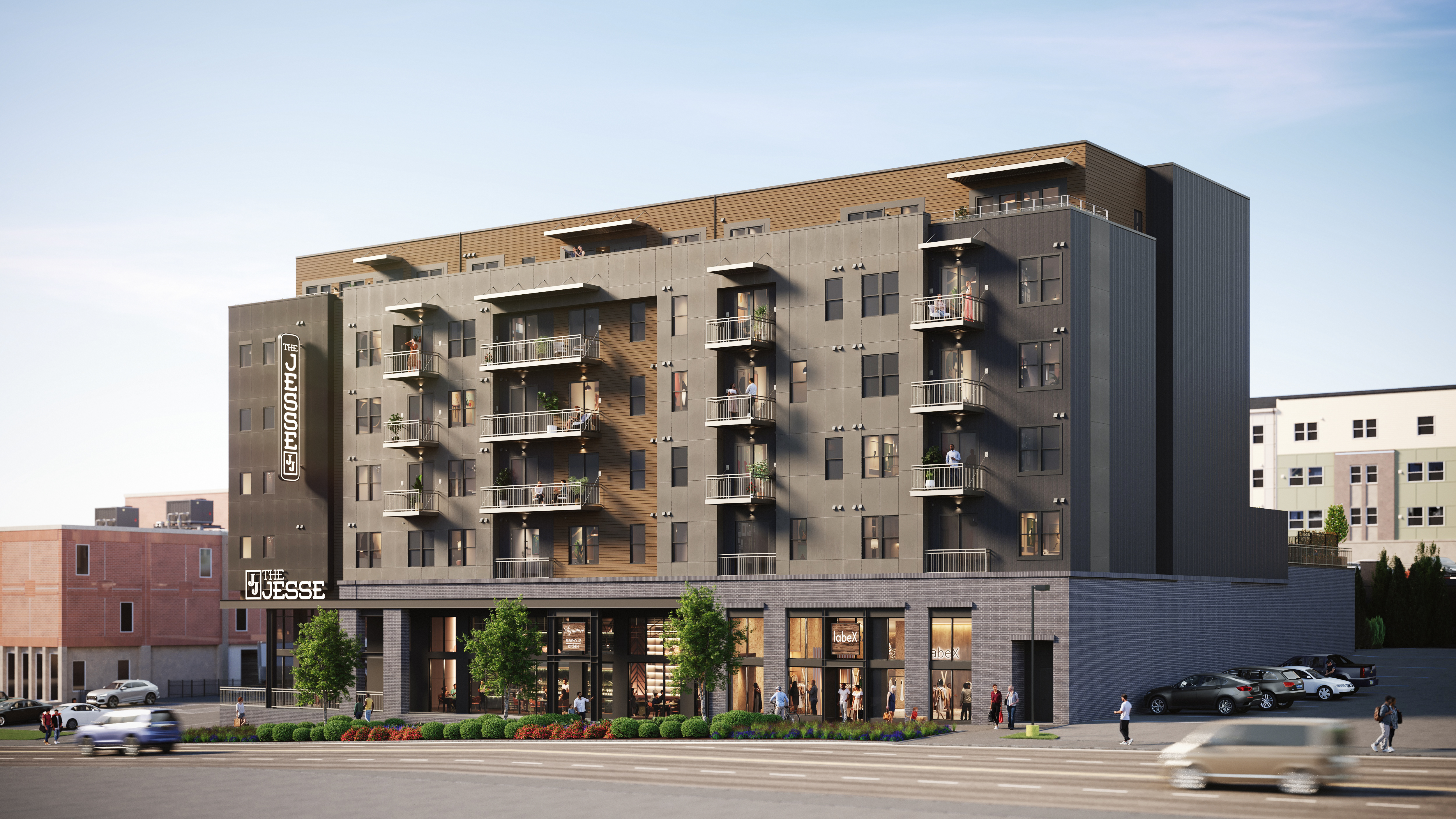 730 Main Street, Unit C2 Nashville, TN 37206 - Photo 4 of 7 a front view of a building with a street